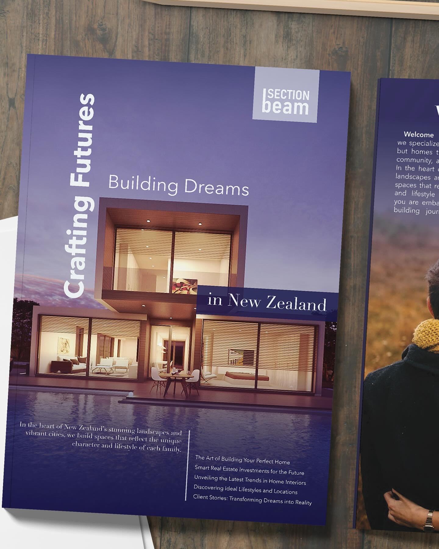 Brochure for a construction company. - image 1 - student project