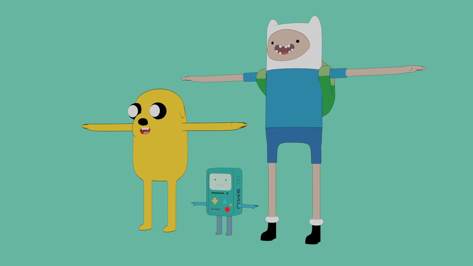 BMO w/ Finn & Jake - image 2 - student project