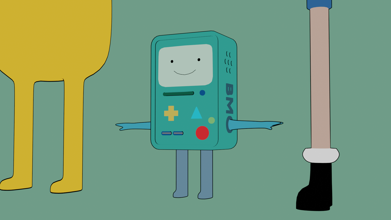 BMO w/ Finn & Jake - image 1 - student project