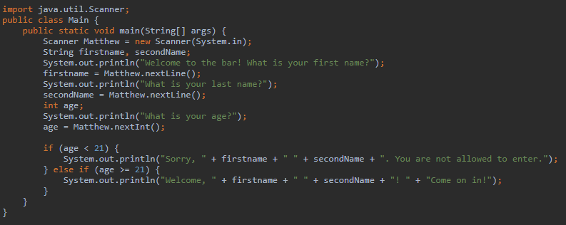 Basic Calculator and Basic Greeting - image 2 - student project