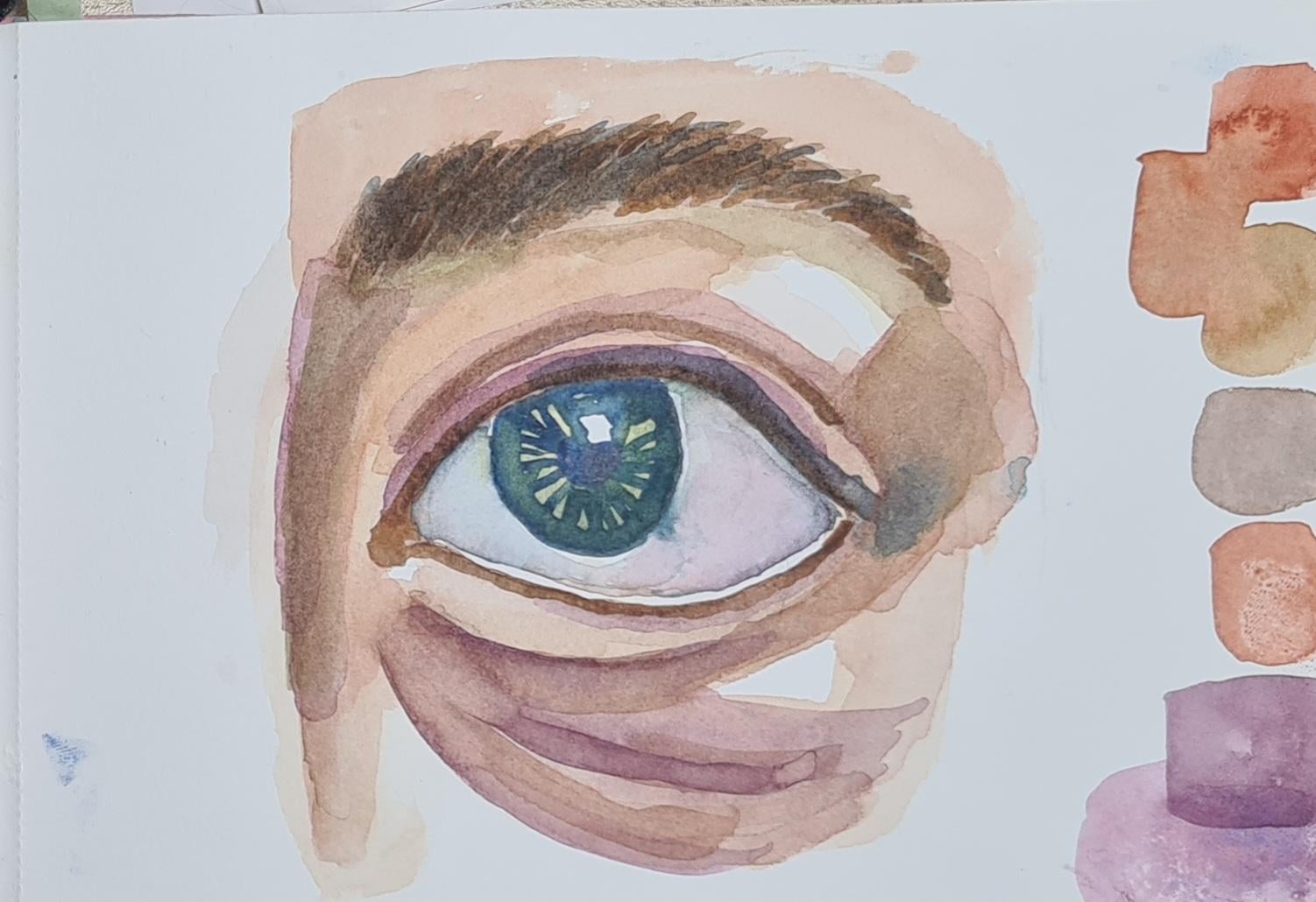 Day 1 and 2 of 30 day eyes - image 2 - student project