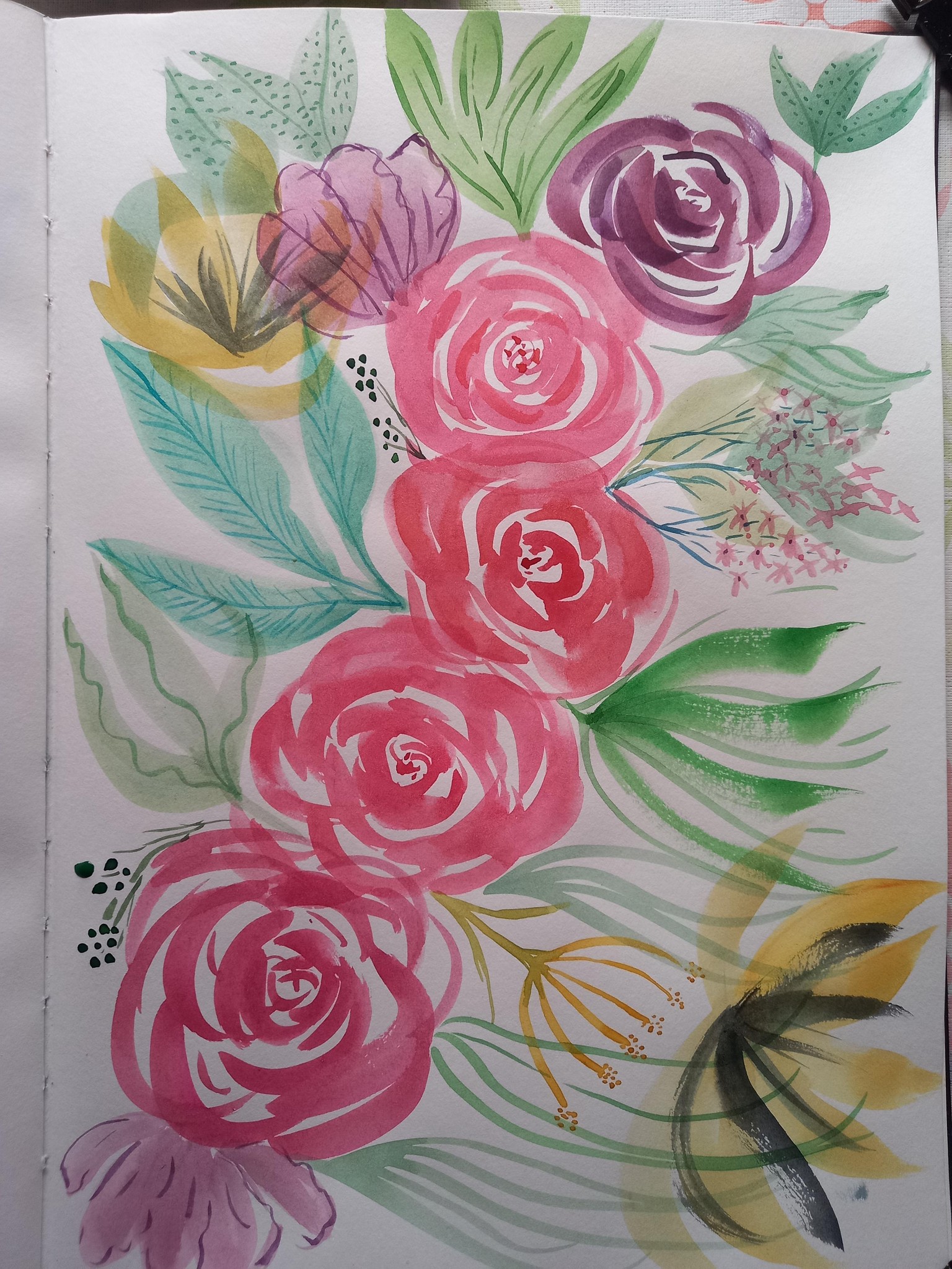 Played with some roses - image 1 - student project