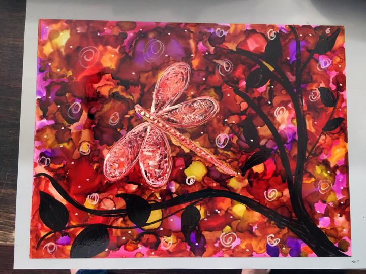 Dragonflies - image 1 - student project