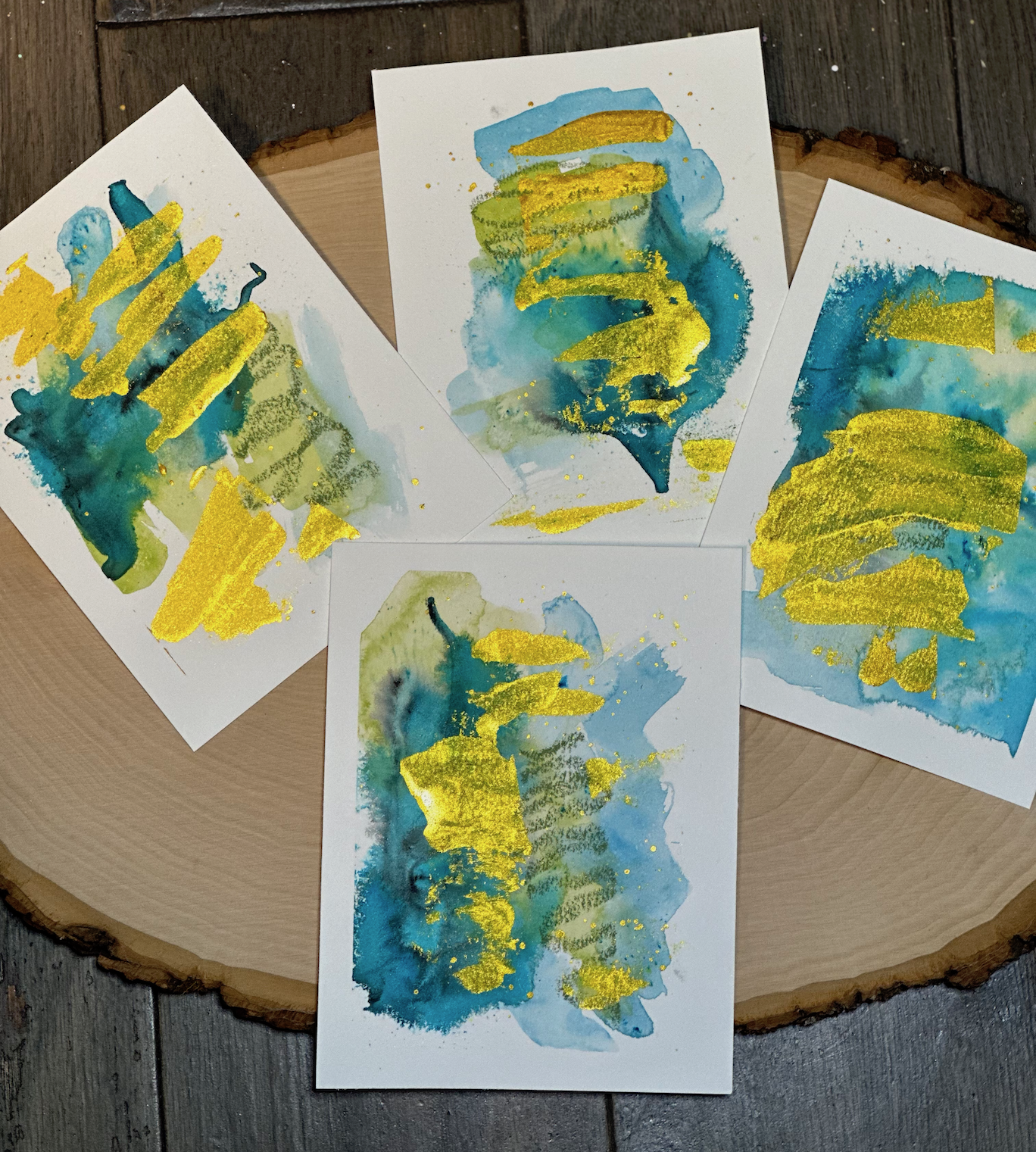 Watercolor Abstract                   ` - image 1 - student project