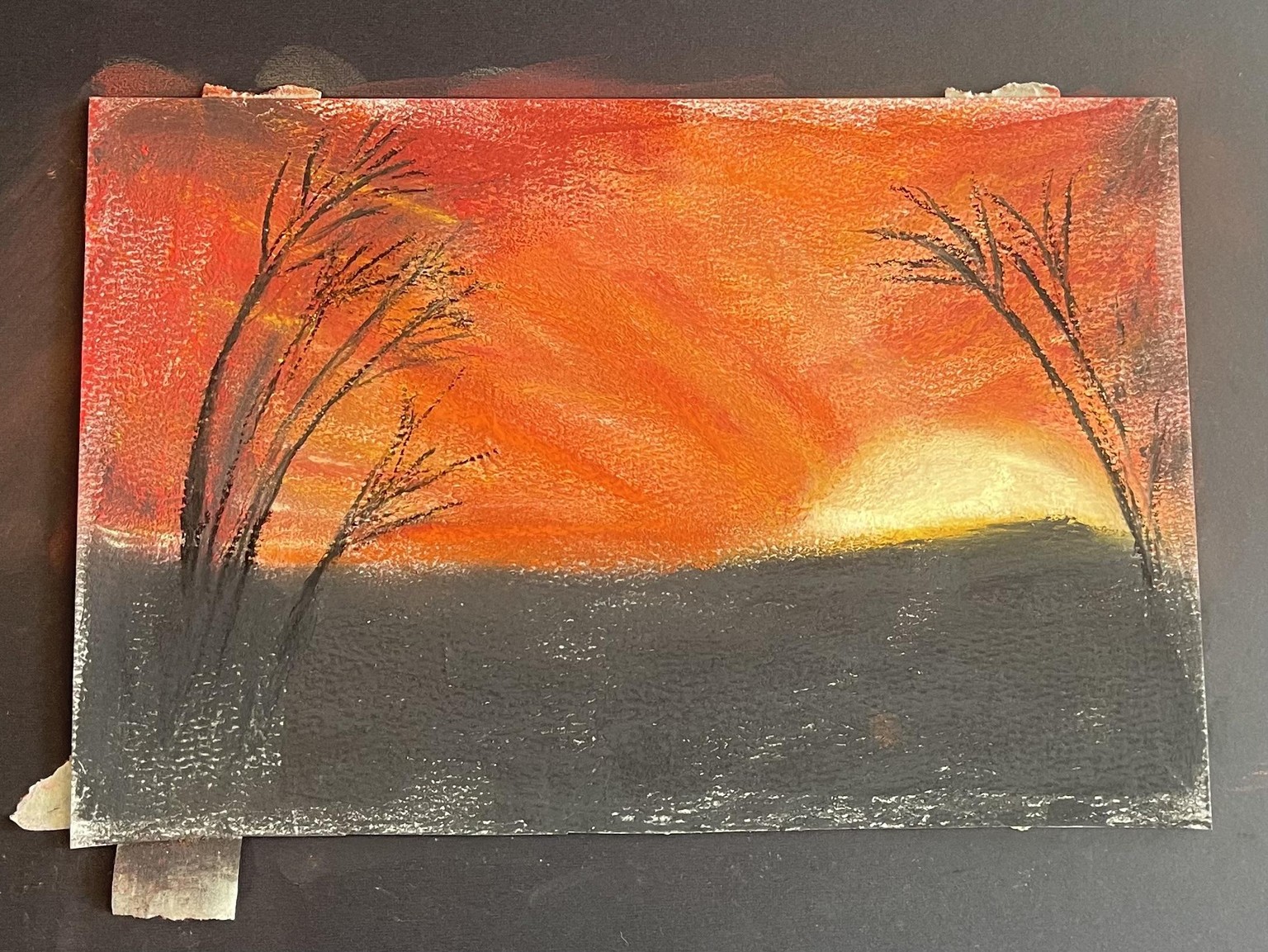 Sunset Soft Pastels - image 2 - student project