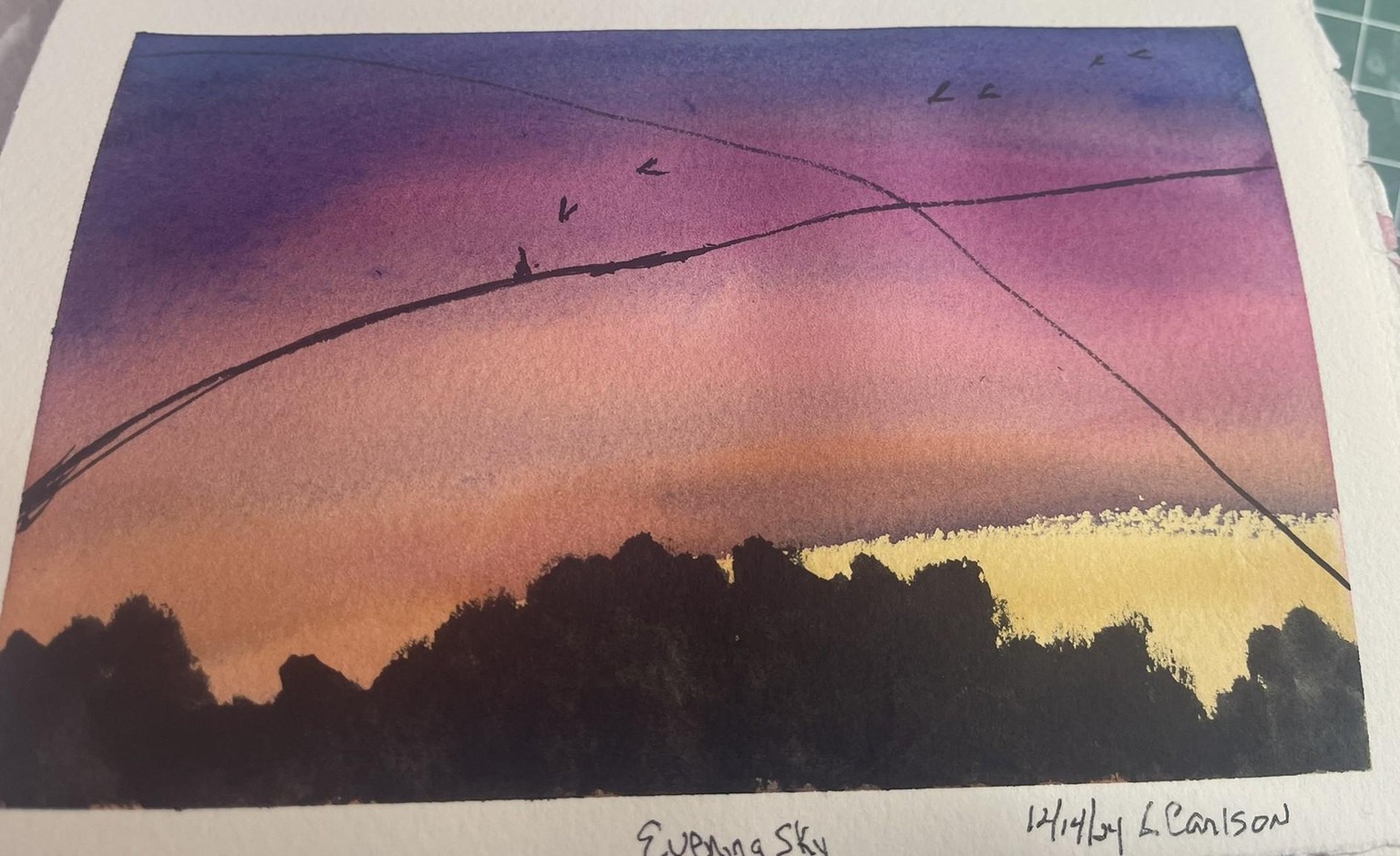 A Morning Sky and Evening Sky - image 1 - student project