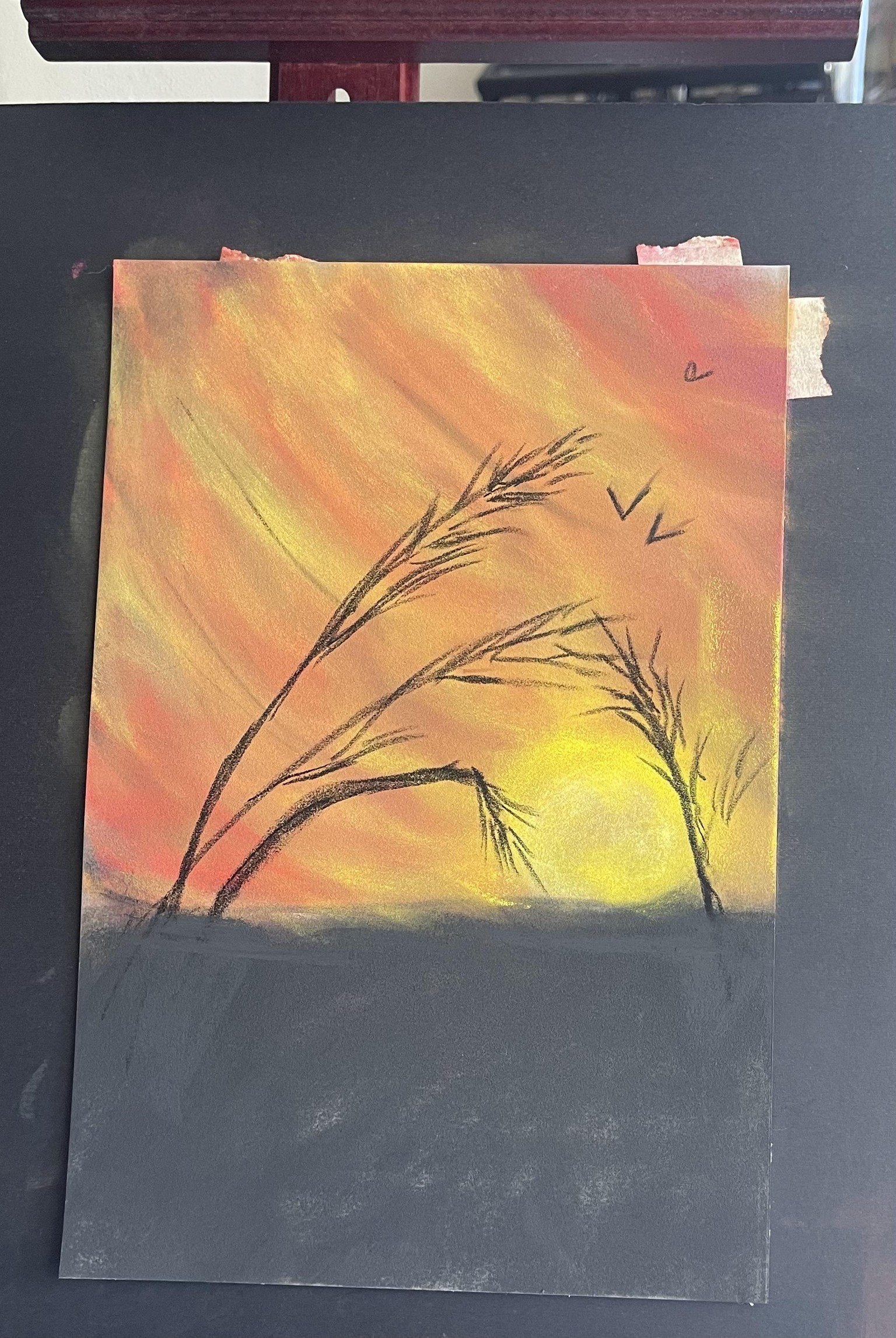 Sunset Soft Pastels - image 1 - student project