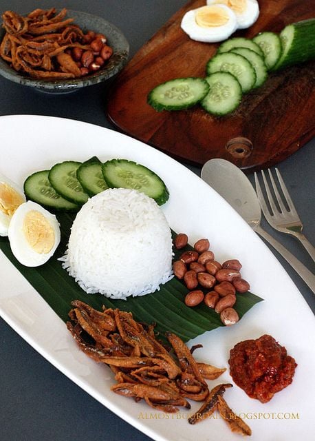 Asian Delights -  Coconut Rice - Nasi Lemak - image 3 - student project