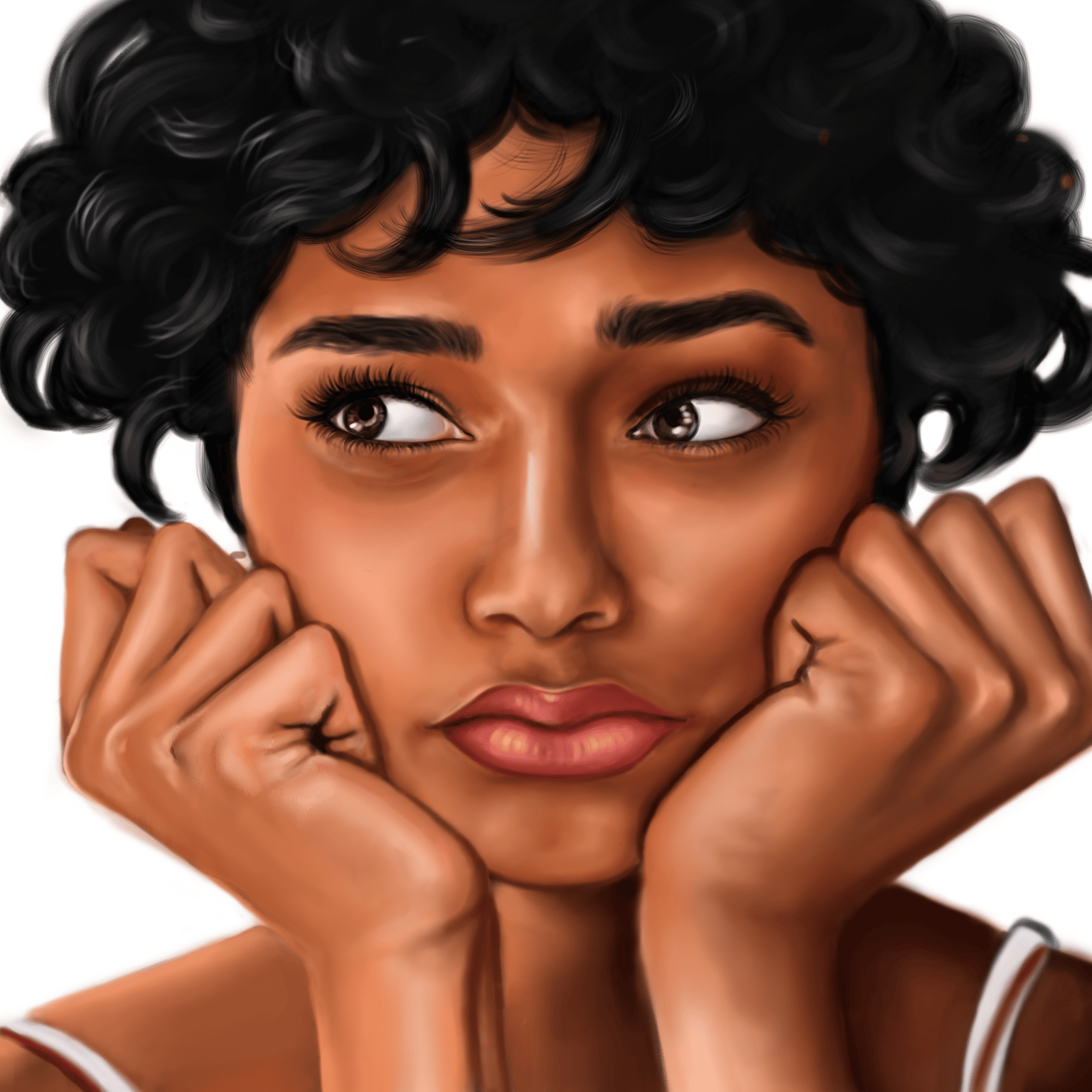 Portrait painting - image 6 - student project