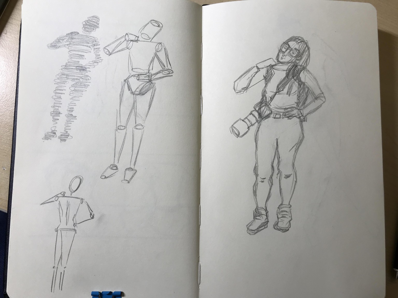 Female Body sketching - image 4 - student project