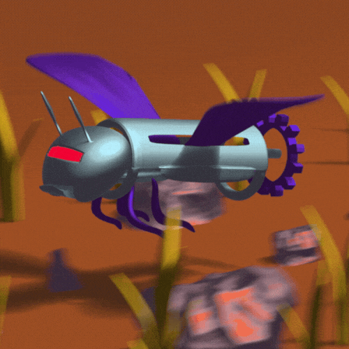 Alien Bug Ship - image 1 - student project