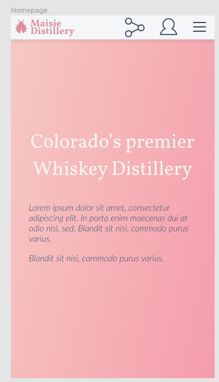 Project  Completion | Maisie Distillery - image 13 - student project