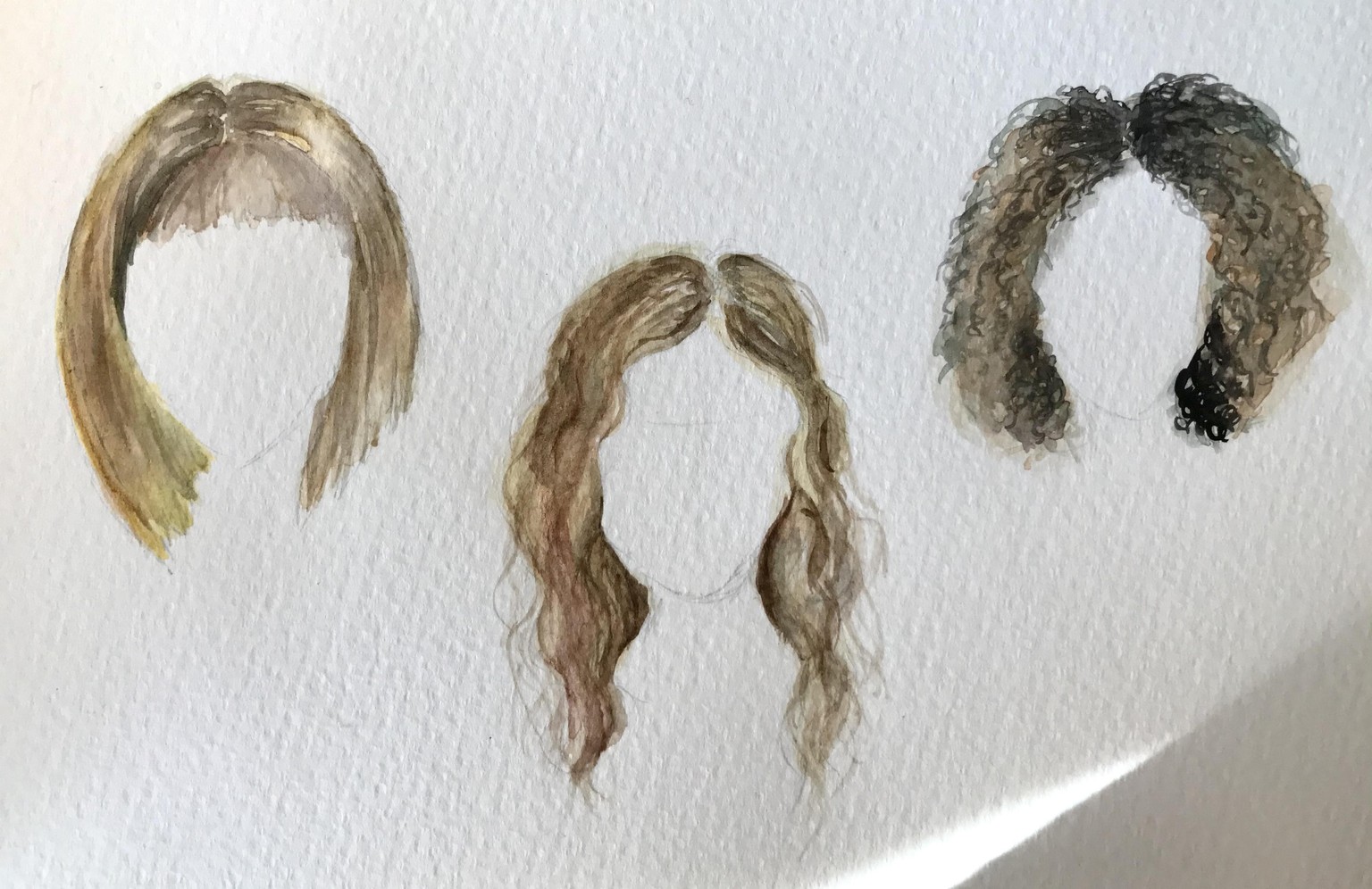 hair textures - image 1 - student project