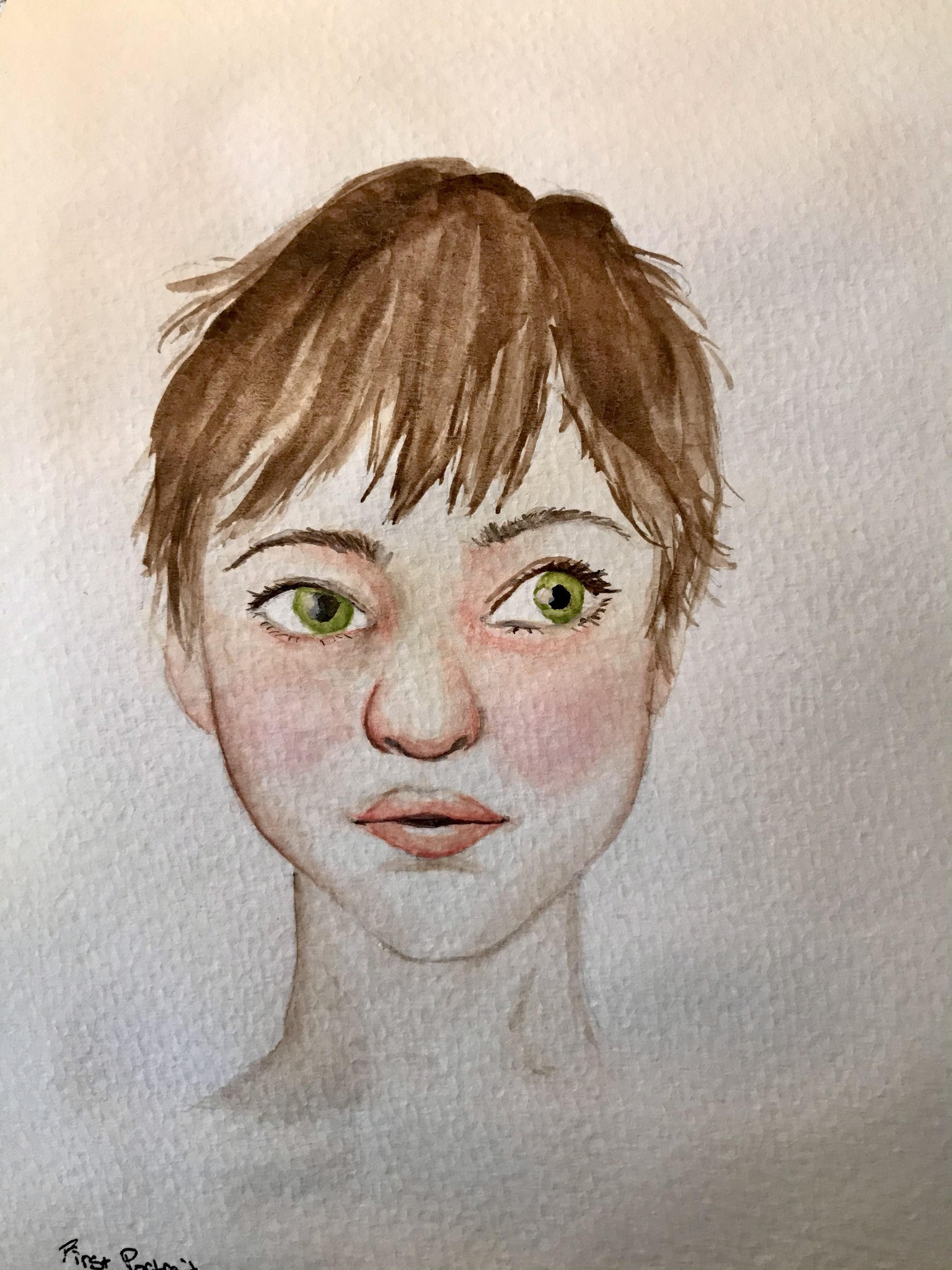 First attempt at a portrait - image 1 - student project
