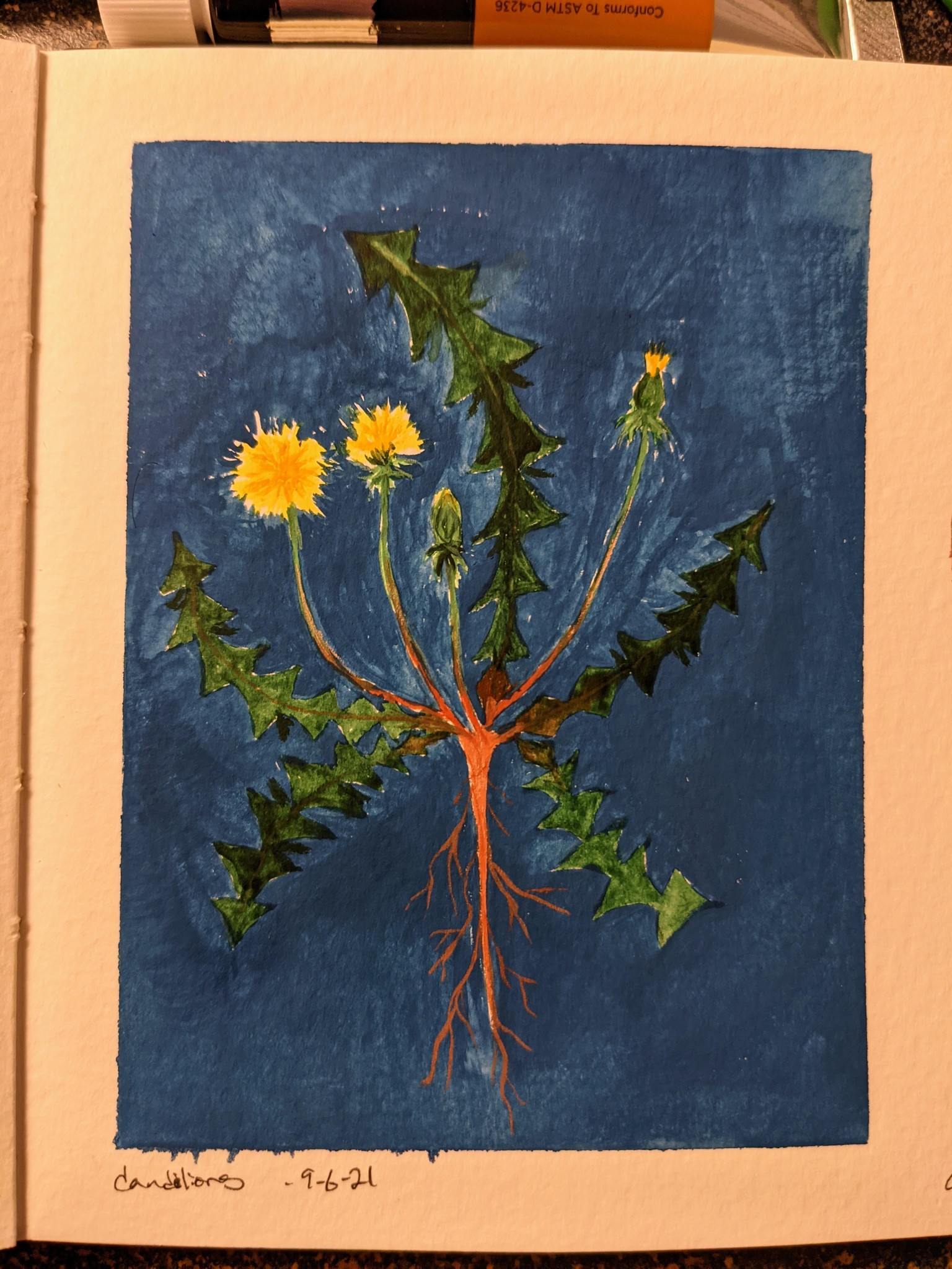 Gouache study - image 5 - student project
