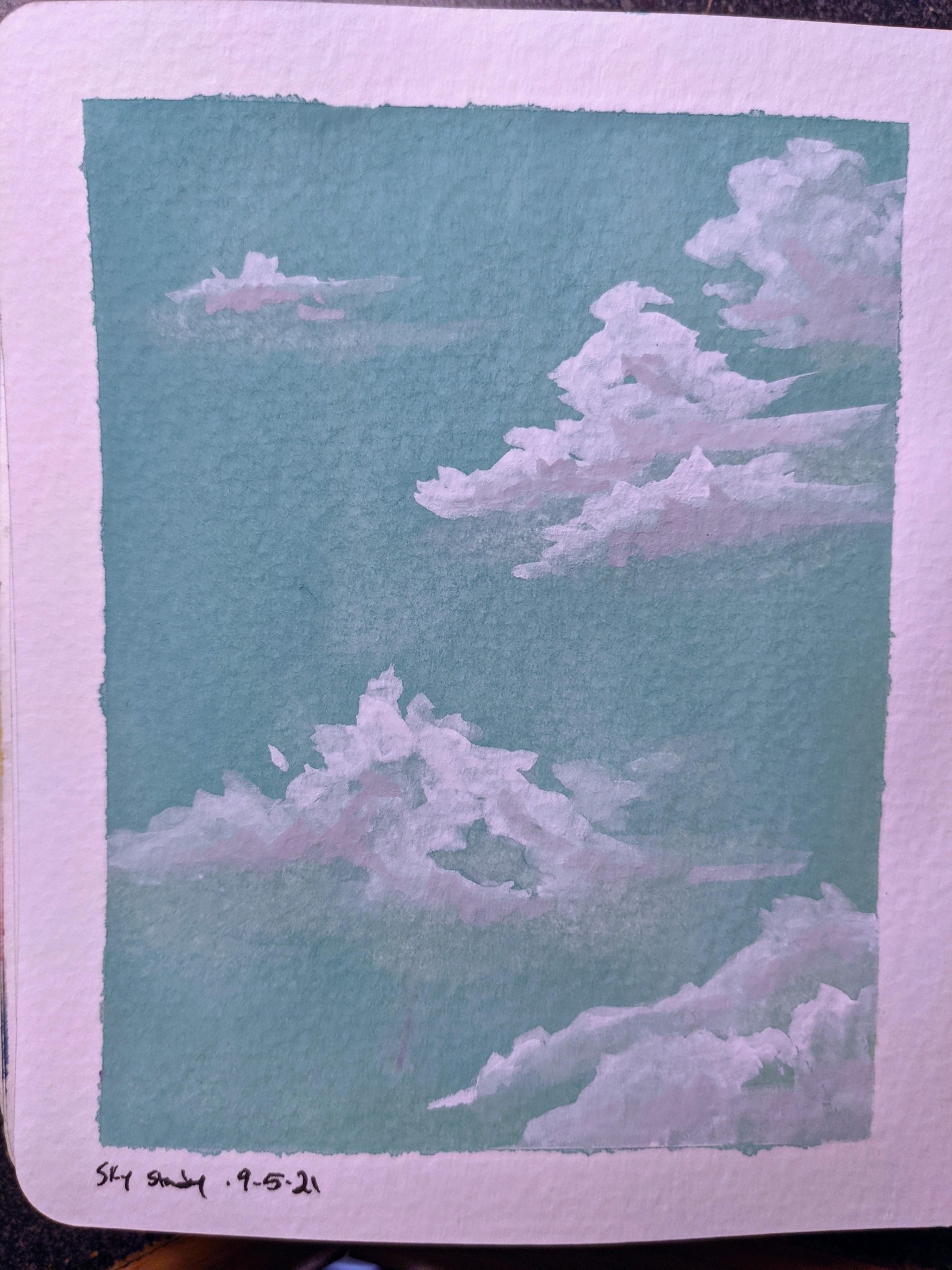 Gouache study - image 3 - student project