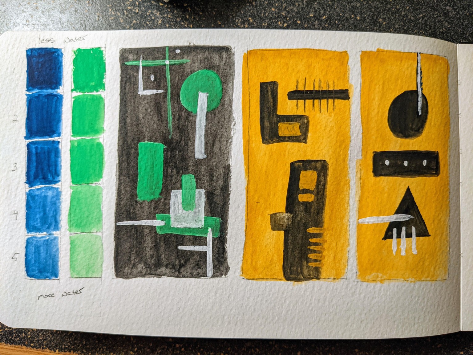 Gouache control study - image 1 - student project