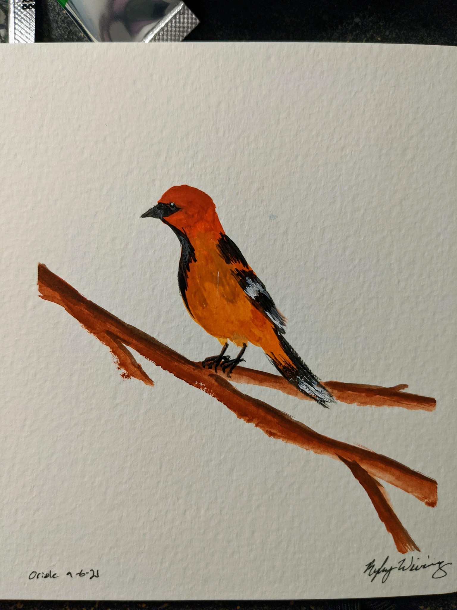 Gouache study - image 6 - student project