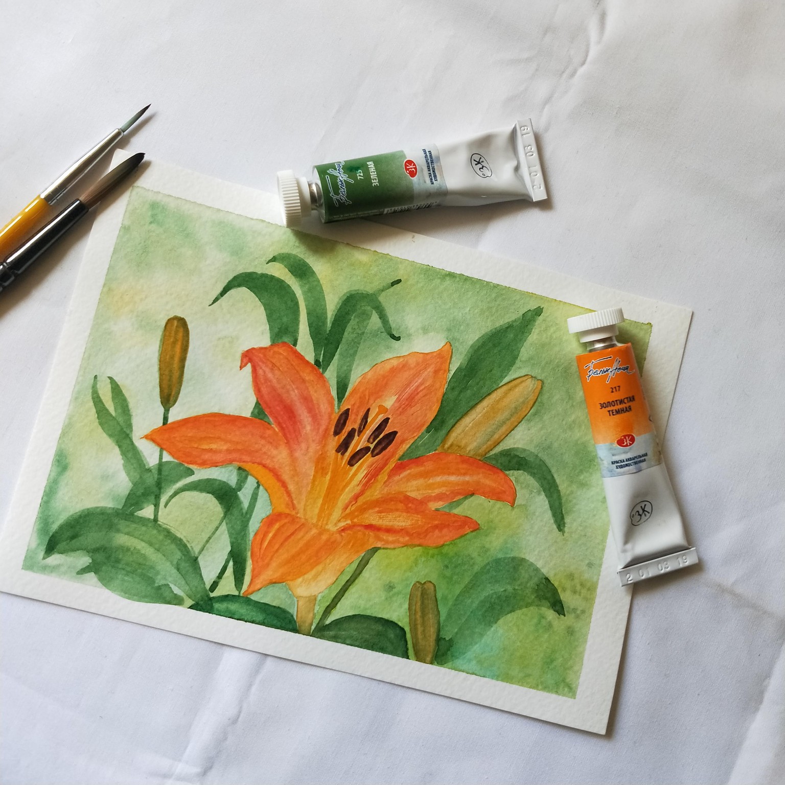 Watercolor Florals - image 4 - student project