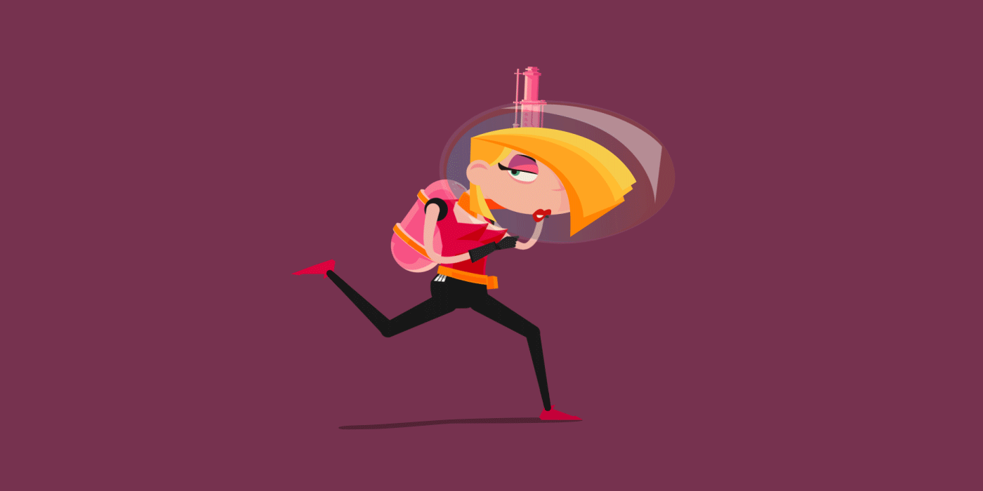 Sophia _ run cycle - image 2 - student project
