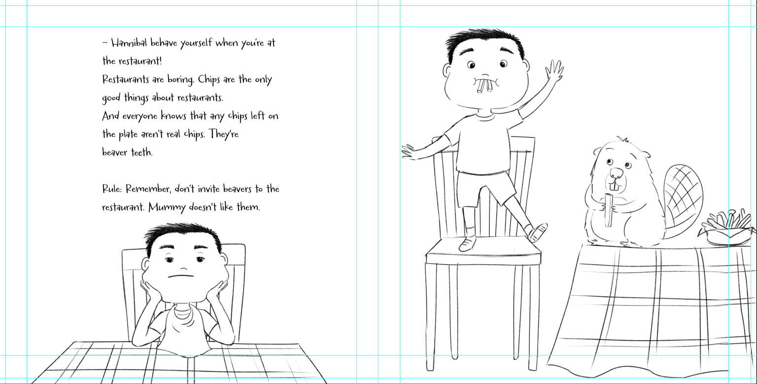 Hannibal at the Restaurant - image 3 - student project