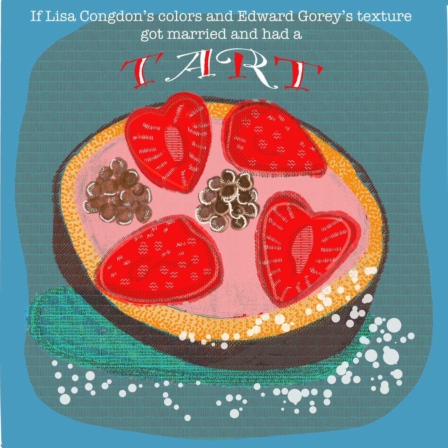 Master Studies: Lisa Congdon, Edward Gorey - image 7 - student project