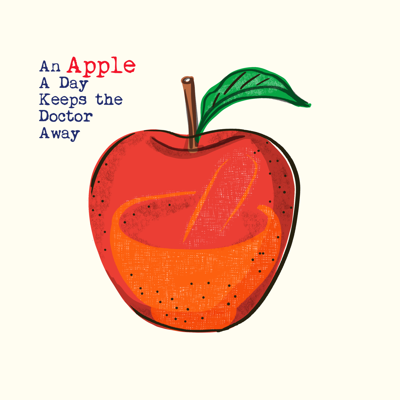 An Apple A Day: Editorial Illustration - image 5 - student project