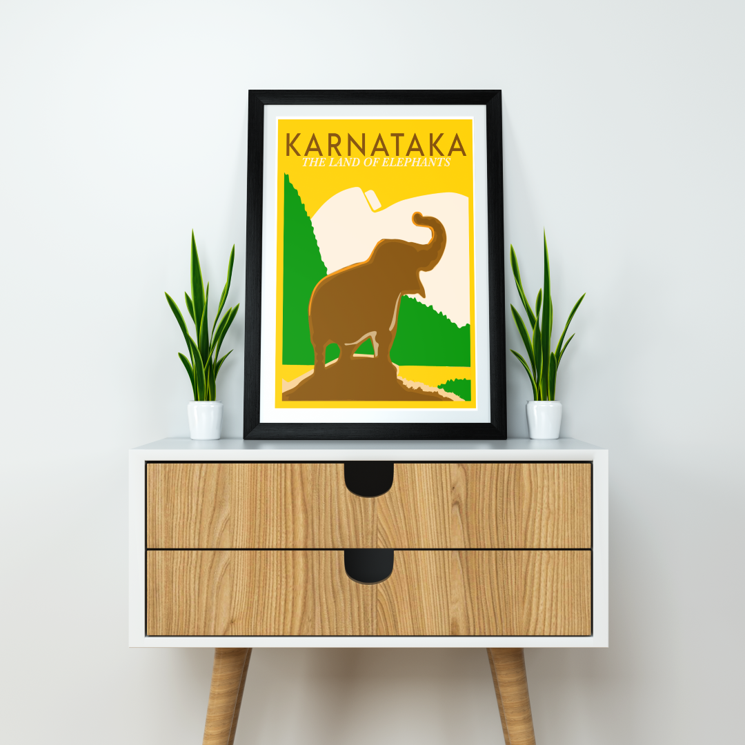 Retro Travel to India Posters - image 4 - student project