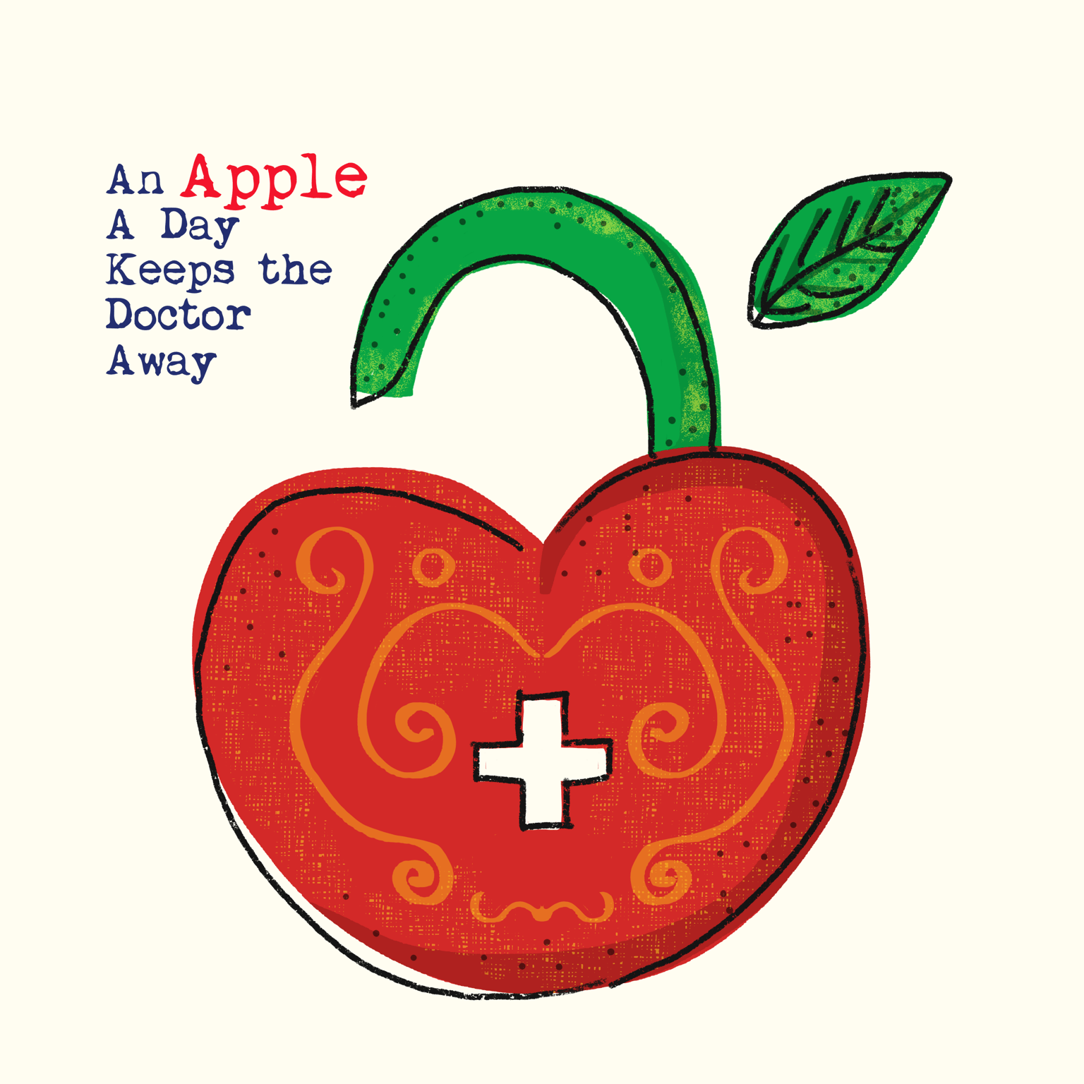 An Apple A Day: Editorial Illustration - image 4 - student project