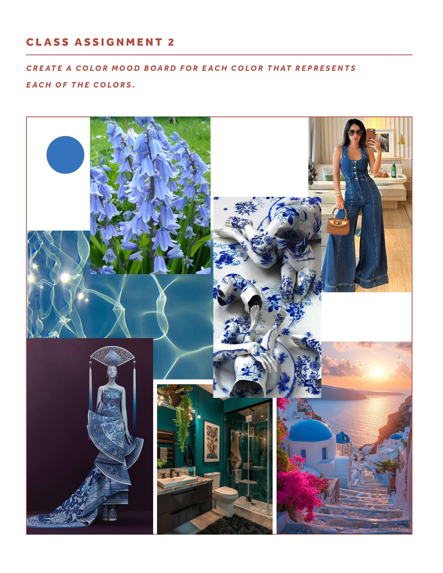 Color & Brand Design Moodboard - image 7 - student project