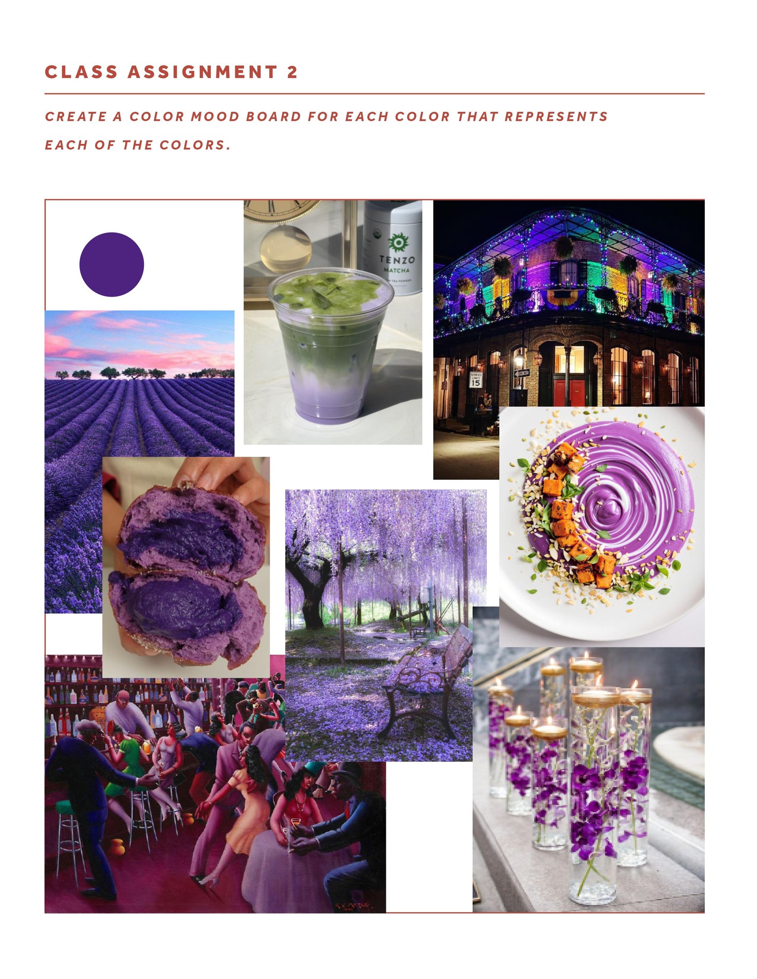 Color & Brand Design Moodboard - image 8 - student project