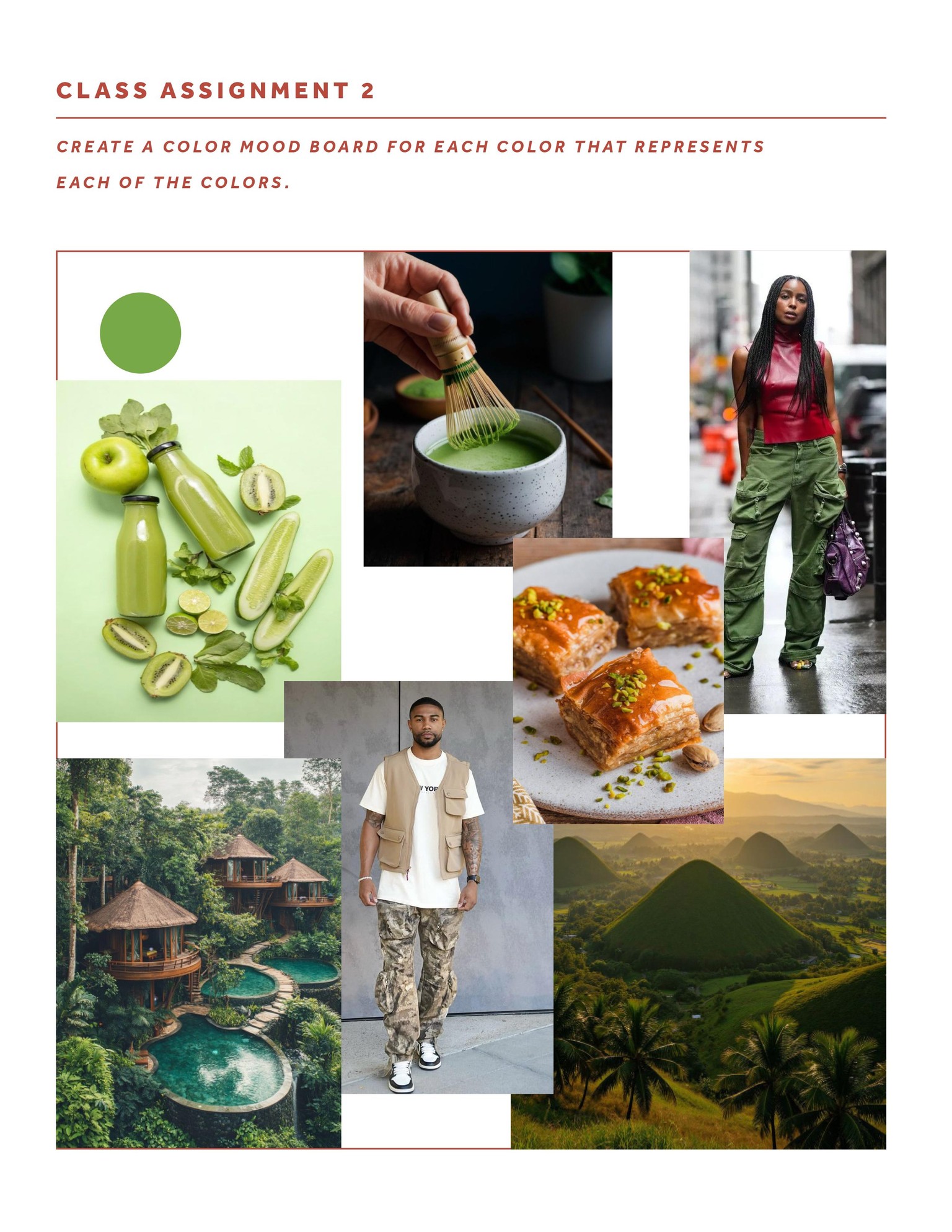 Color & Brand Design Moodboard - image 6 - student project