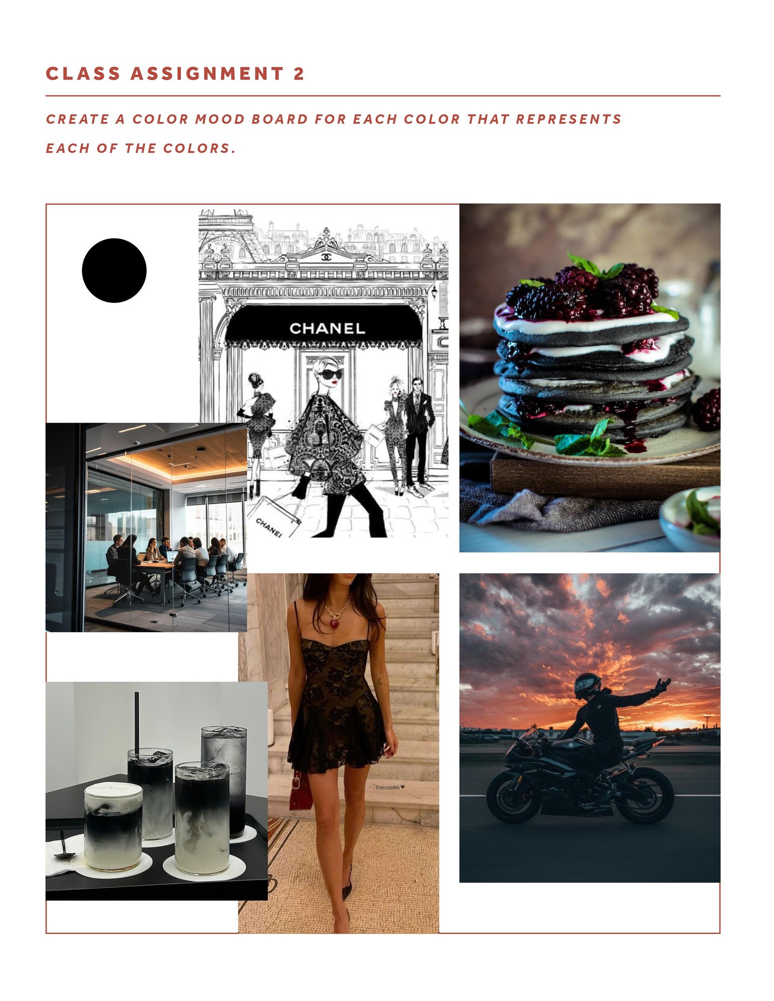 Color & Brand Design Moodboard - image 12 - student project