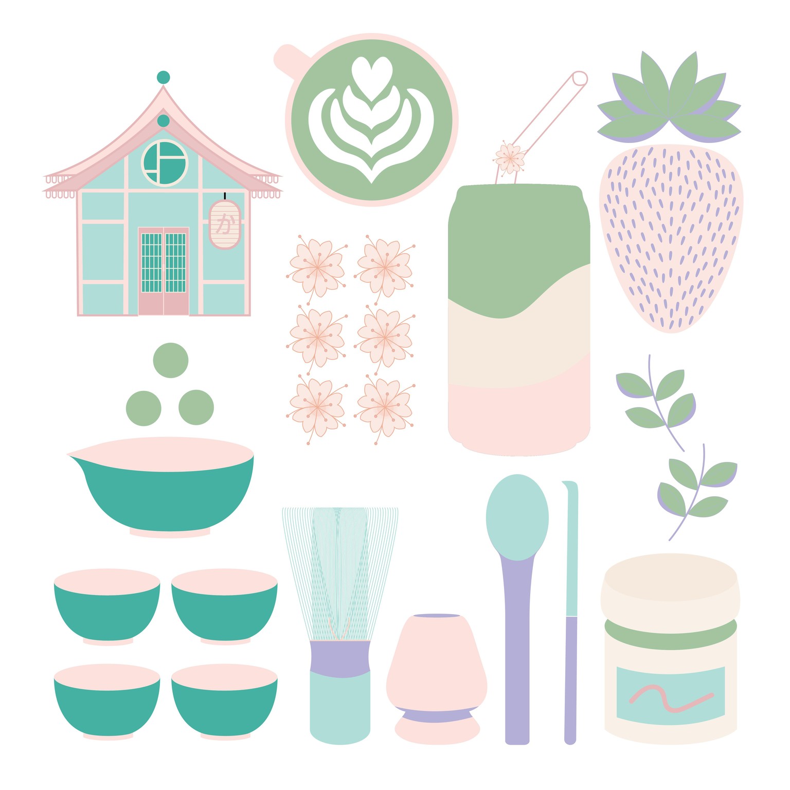 Strawberry Matcha - image 2 - student project