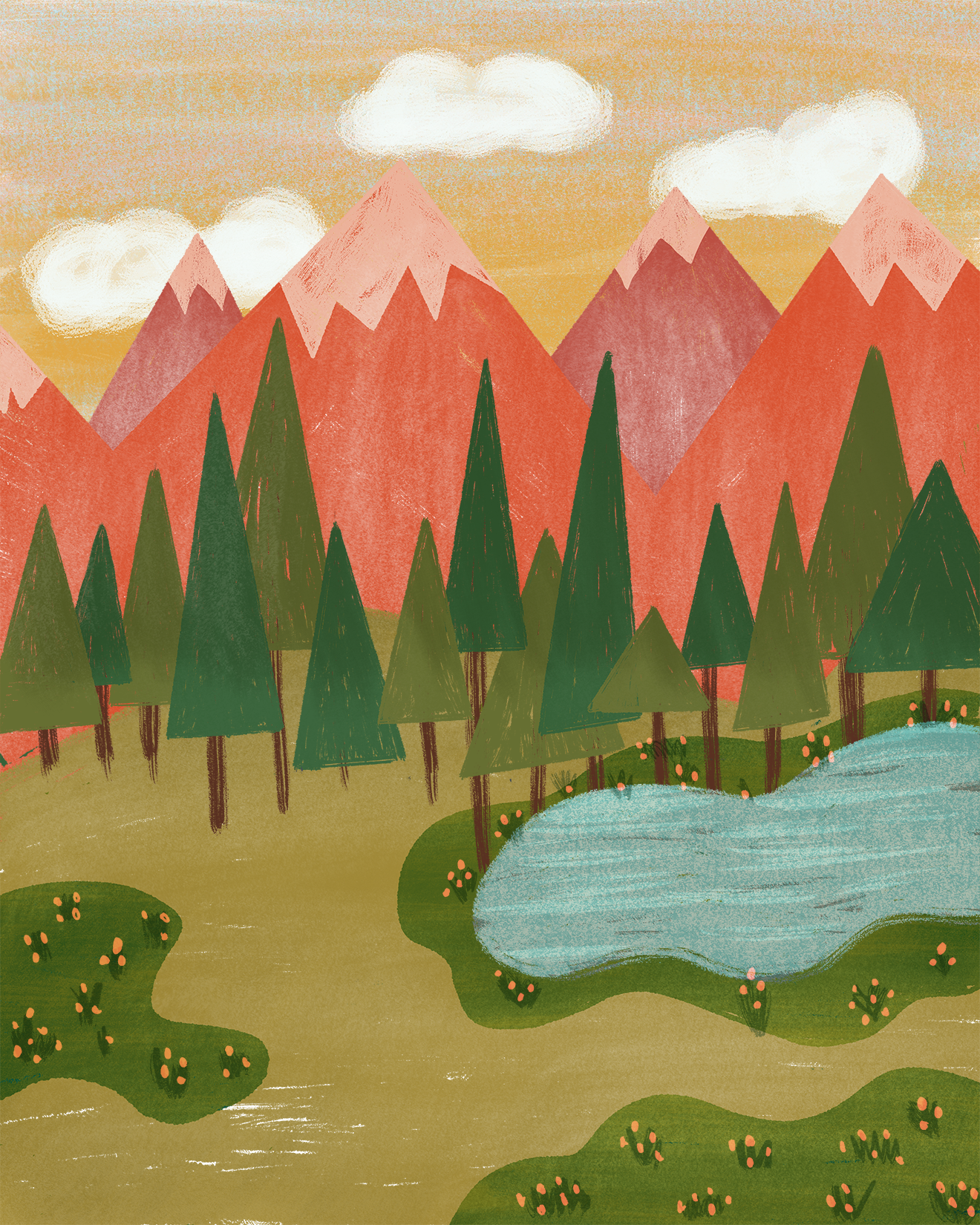My Alpine View - image 1 - student project
