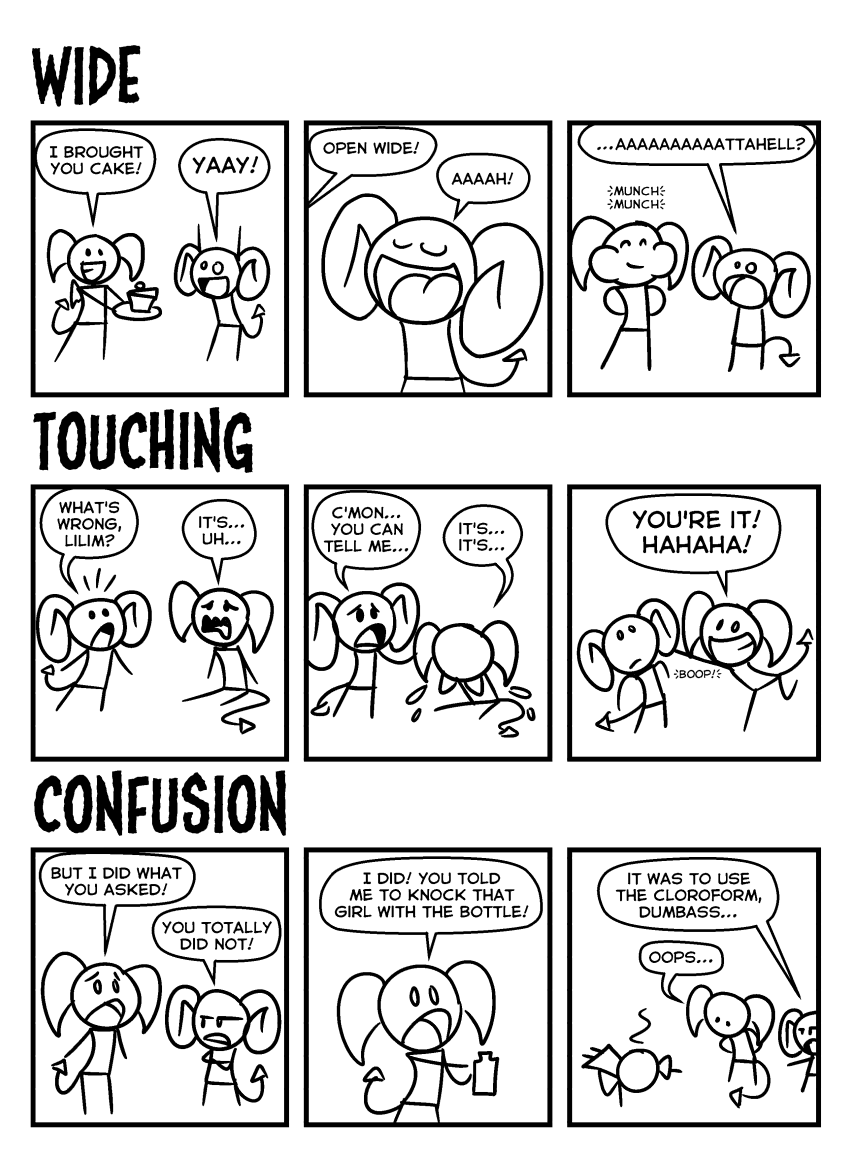Three Comics in 30 minutes! - image 1 - student project