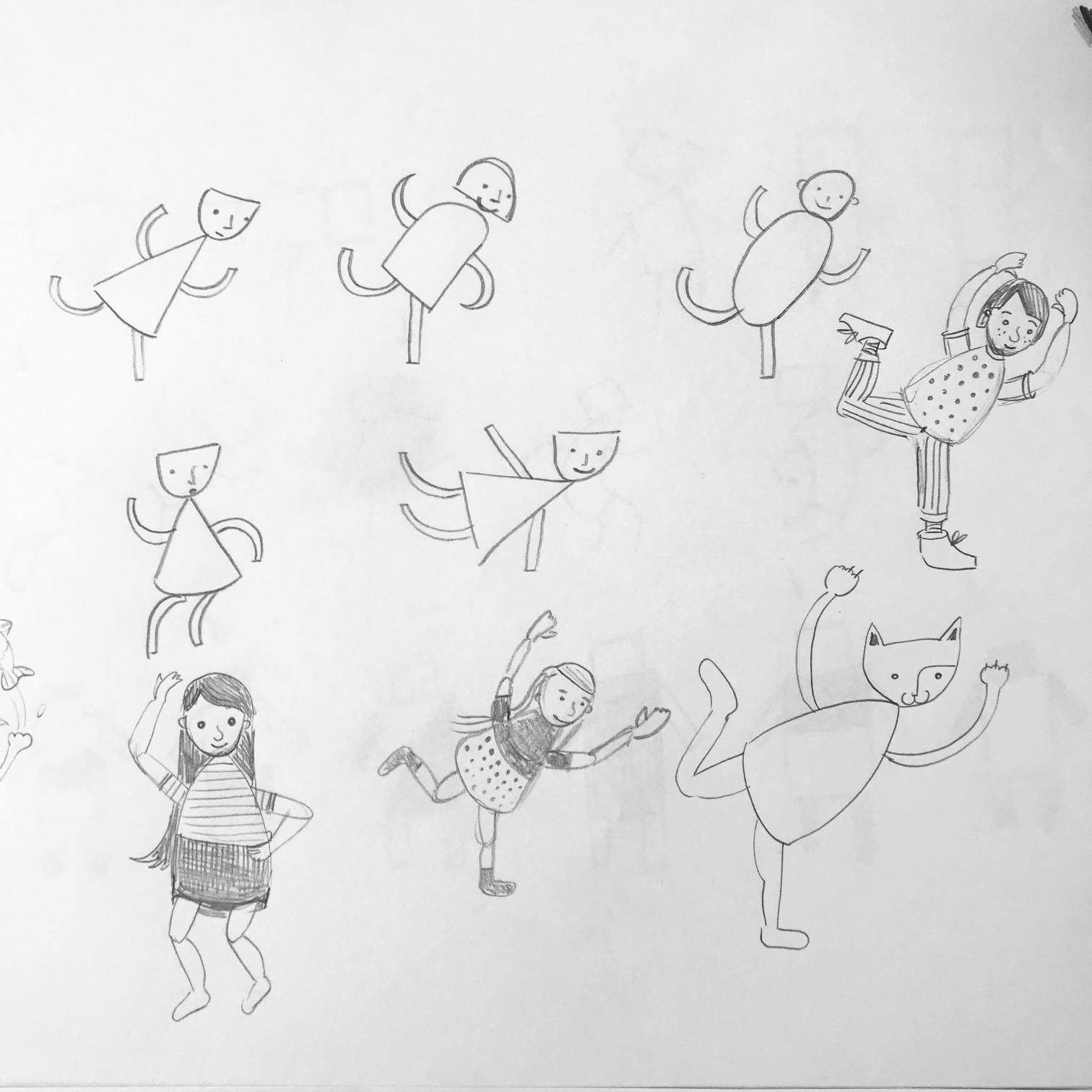 Moving girl - image 2 - student project