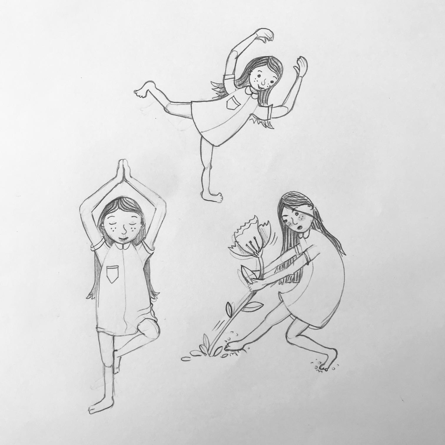 Moving girl - image 1 - student project