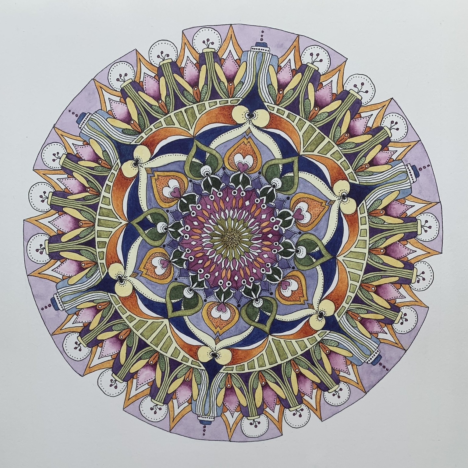 Complex Flower Petal Mandalas - Part 3 - image 1 - student project