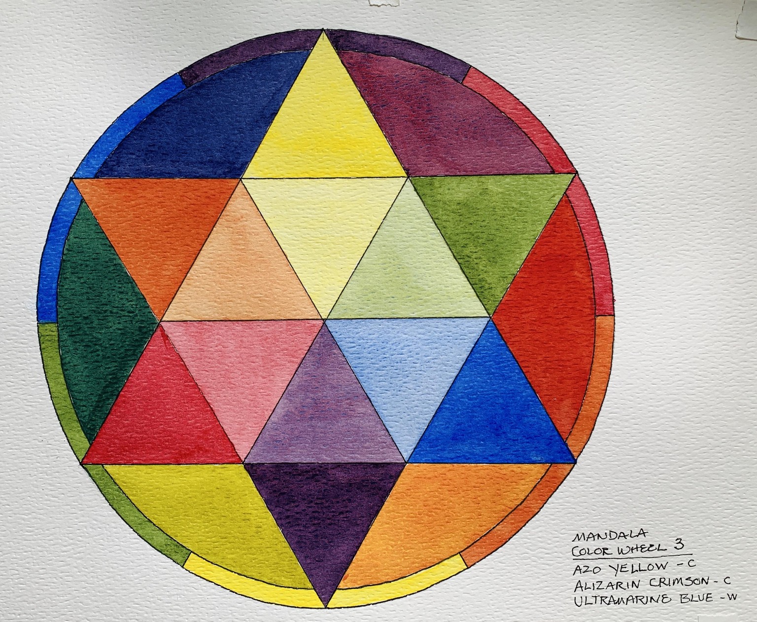 Mandala Color Wheels - What Fun! - image 3 - student project
