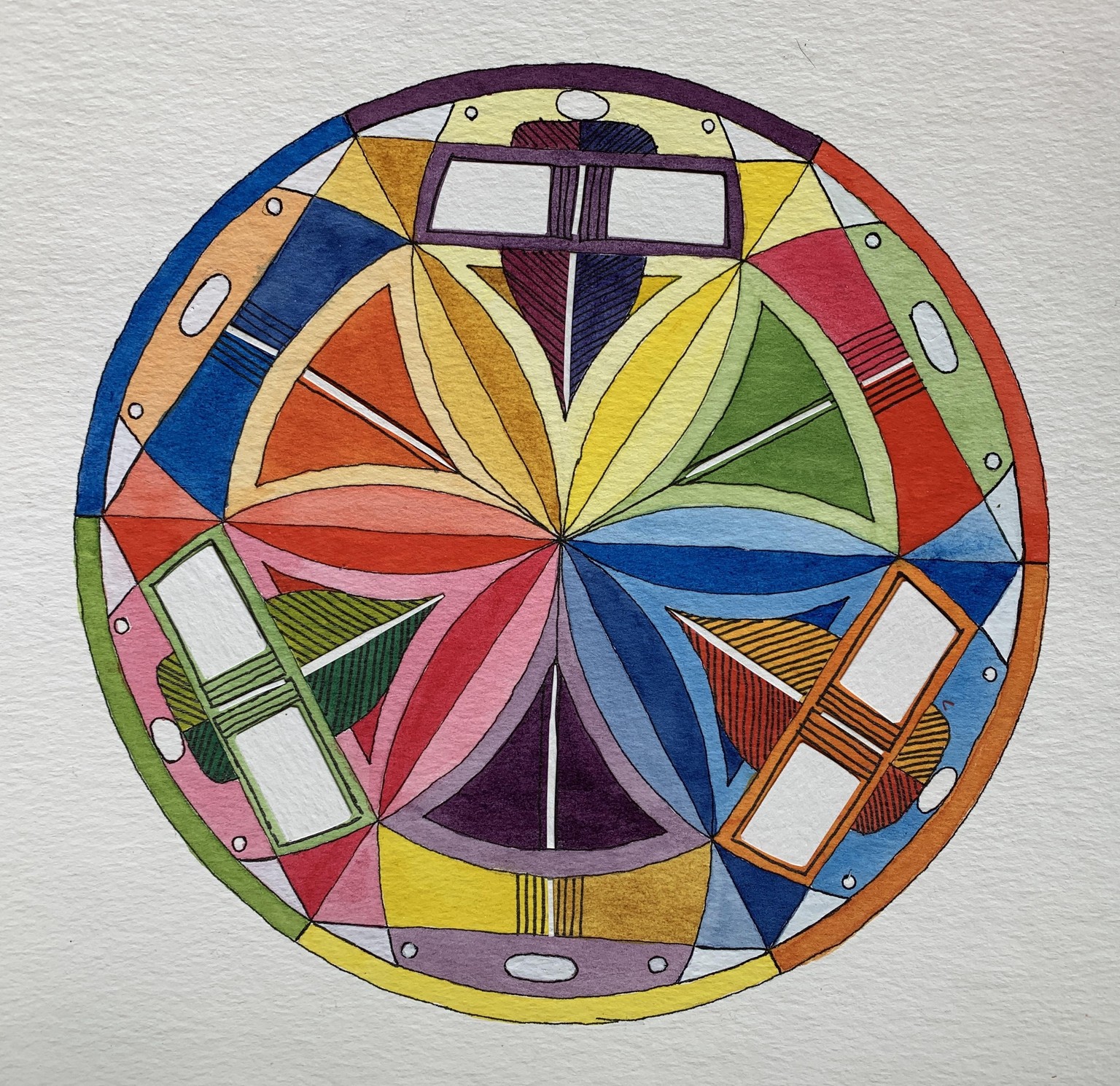 Complex Flower Petal Mandalas - Part 3 - image 6 - student project