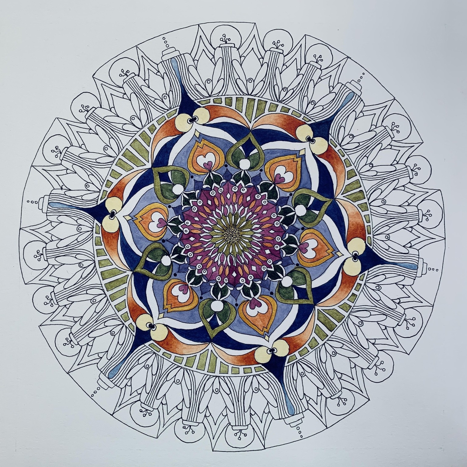Complex Flower Petal Mandalas - Part 3 - image 3 - student project