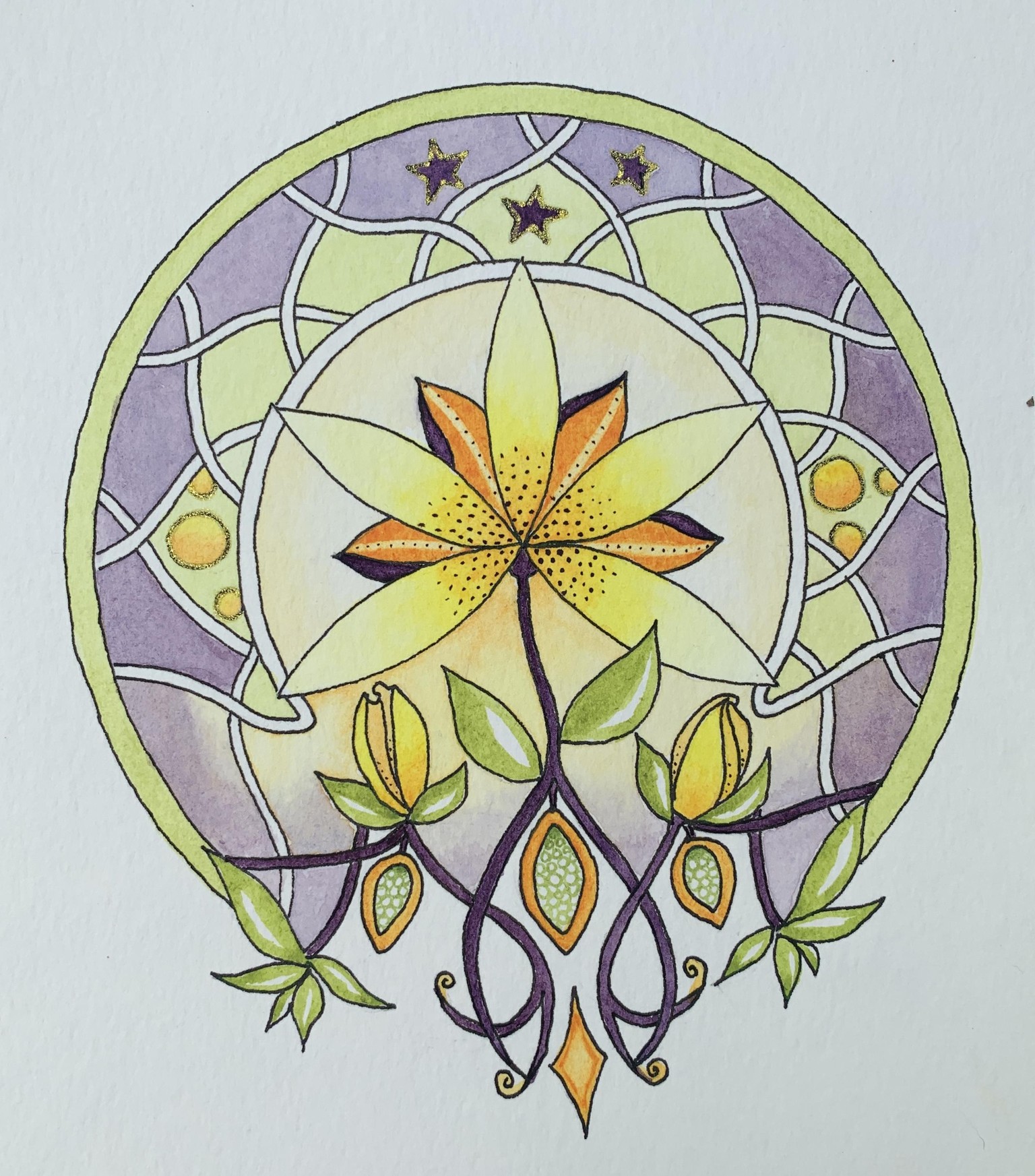 Mandala Project 4 - image 15 - student project