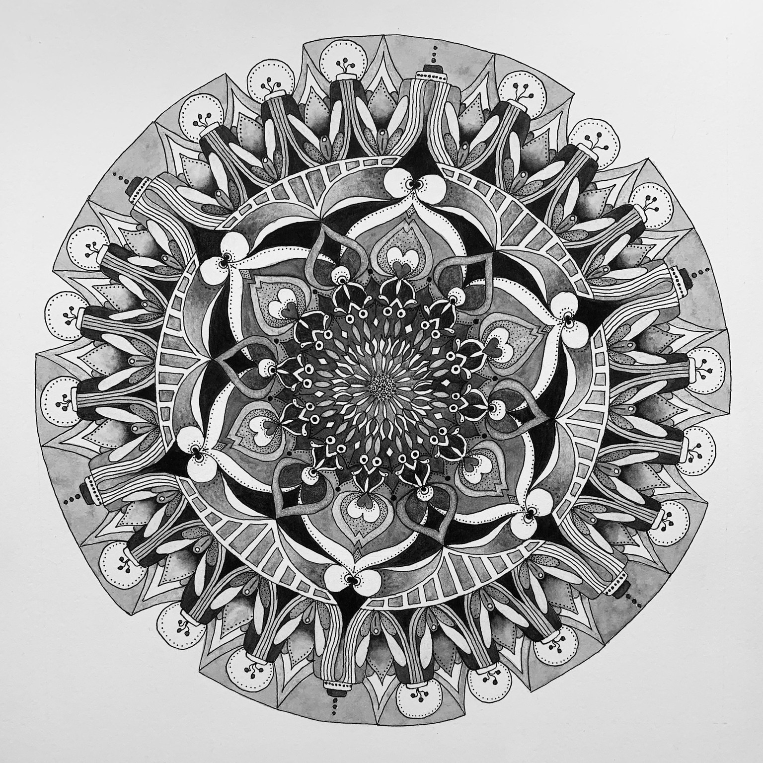 Complex Flower Petal Mandalas - Part 3 - image 4 - student project