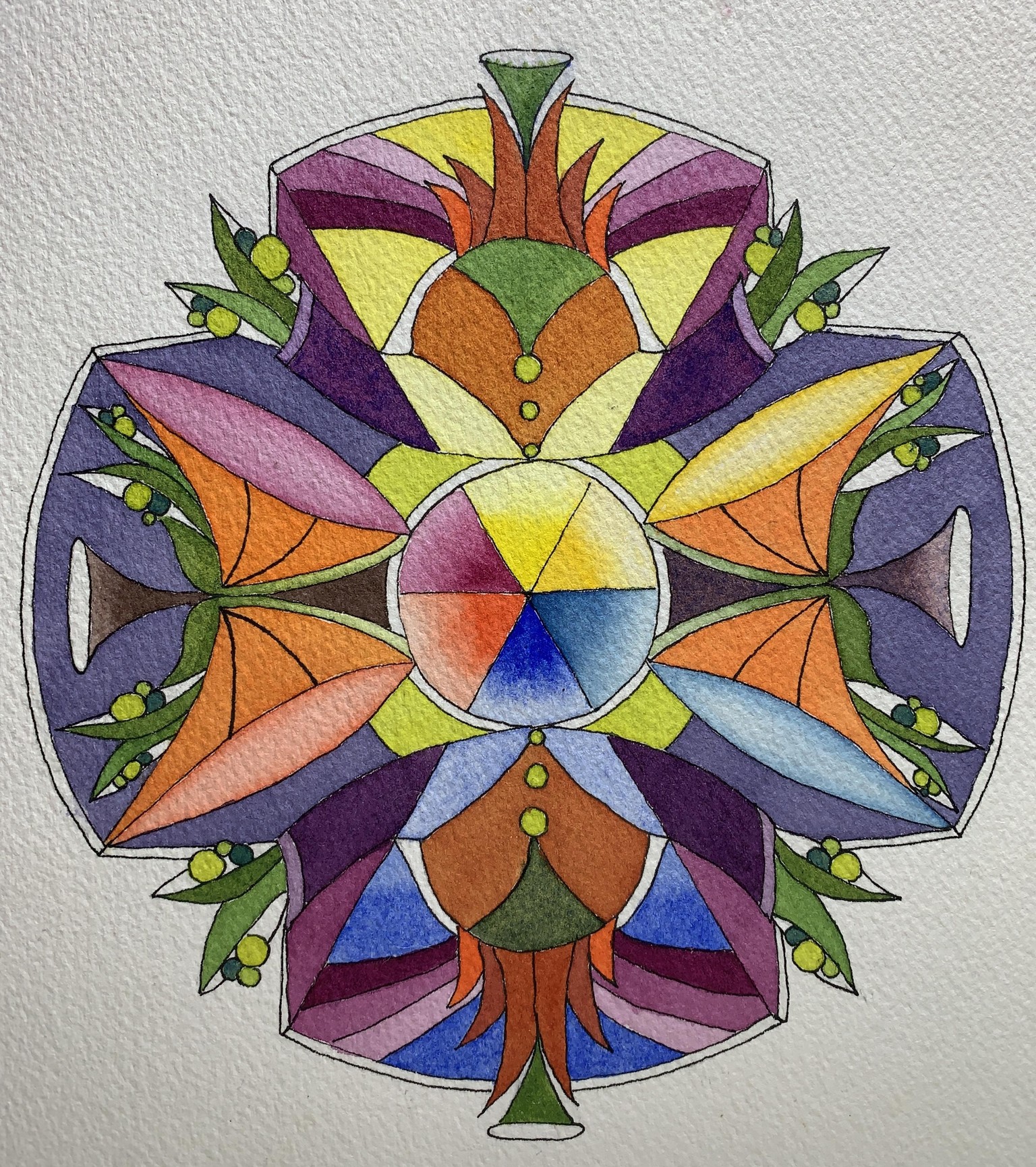 Mandala Project 4 - image 3 - student project