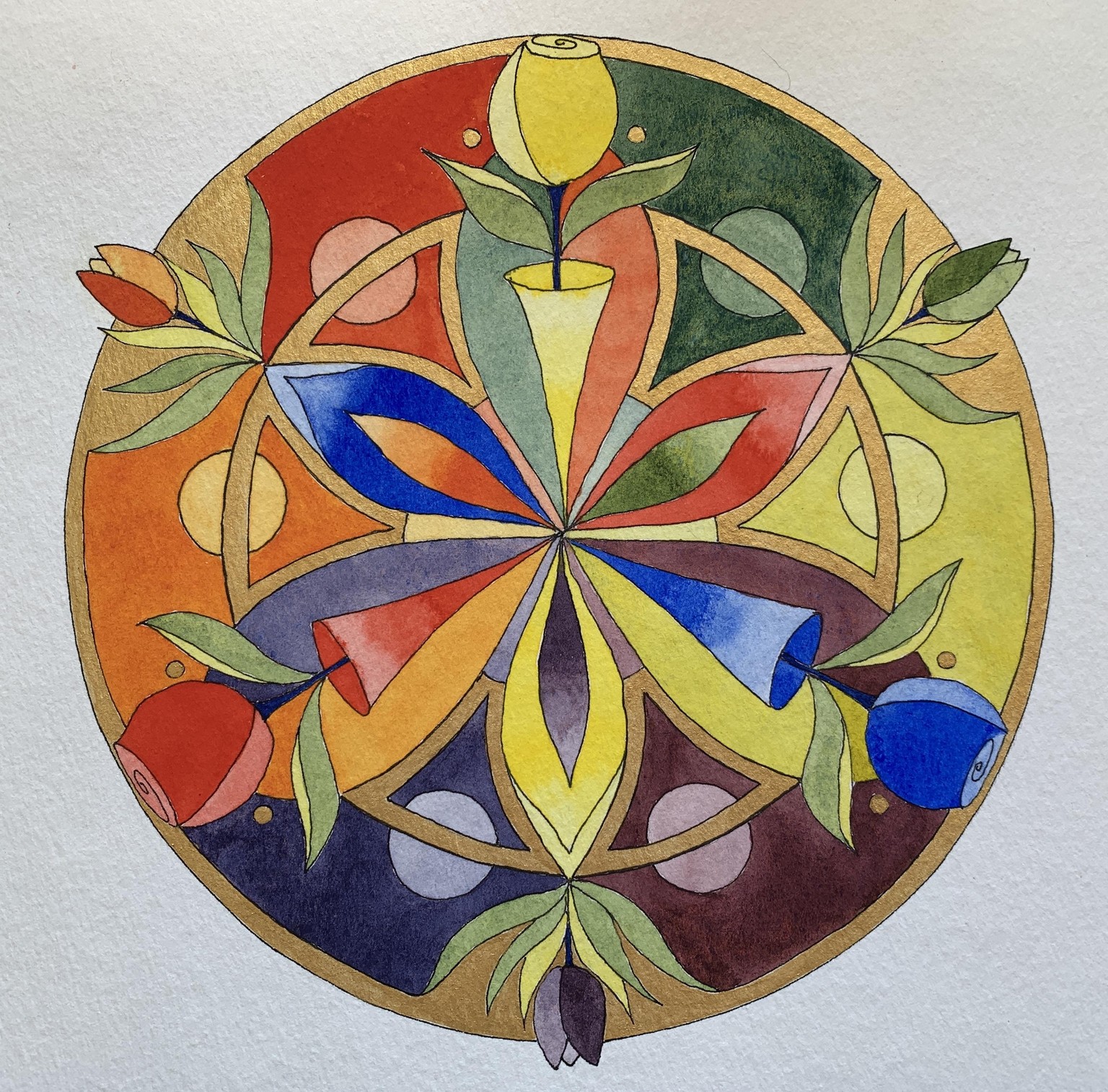 Flower Petal Mandalas - image 7 - student project