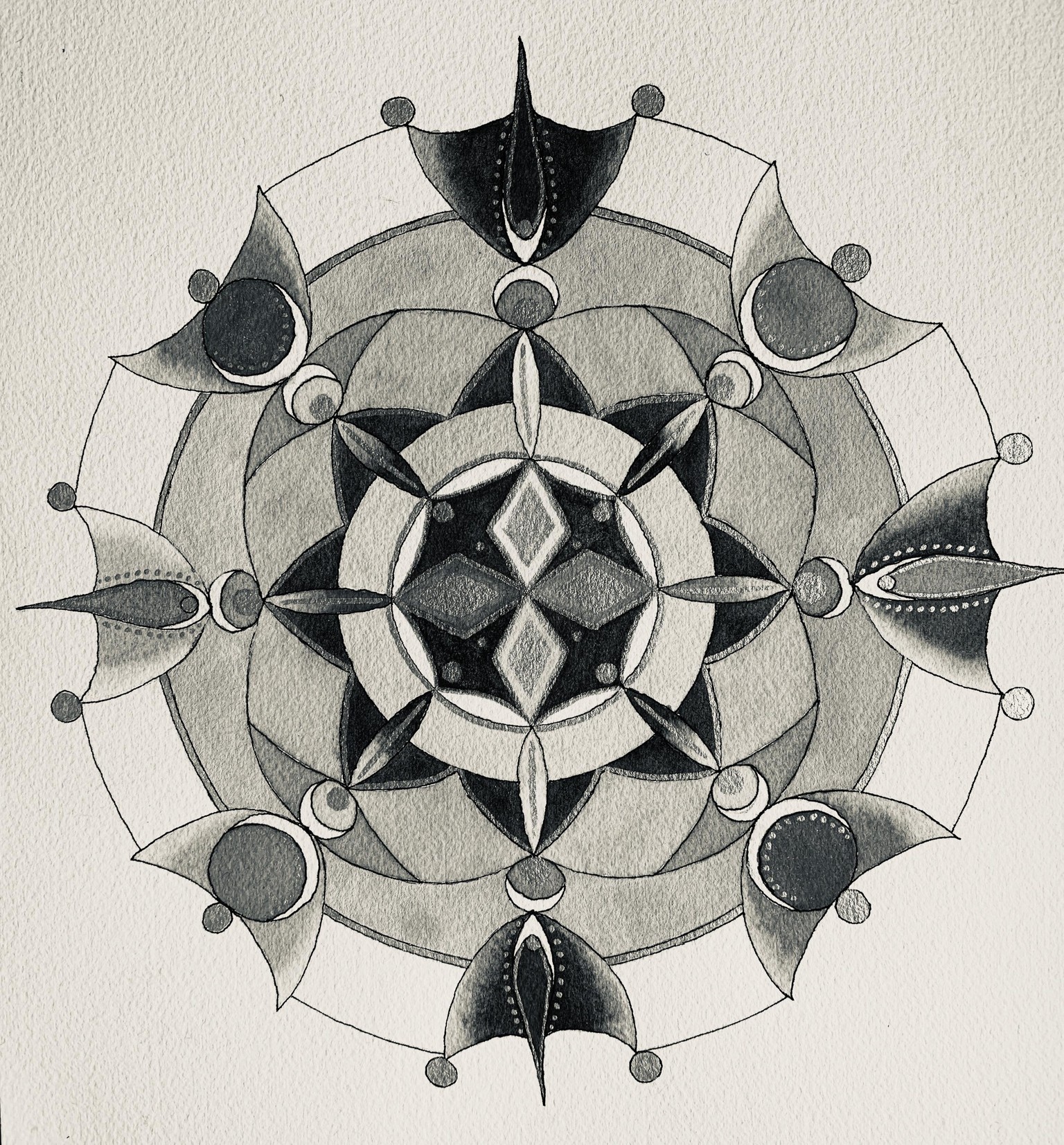 Complex Flower Petal Mandalas - Part 3 - image 10 - student project