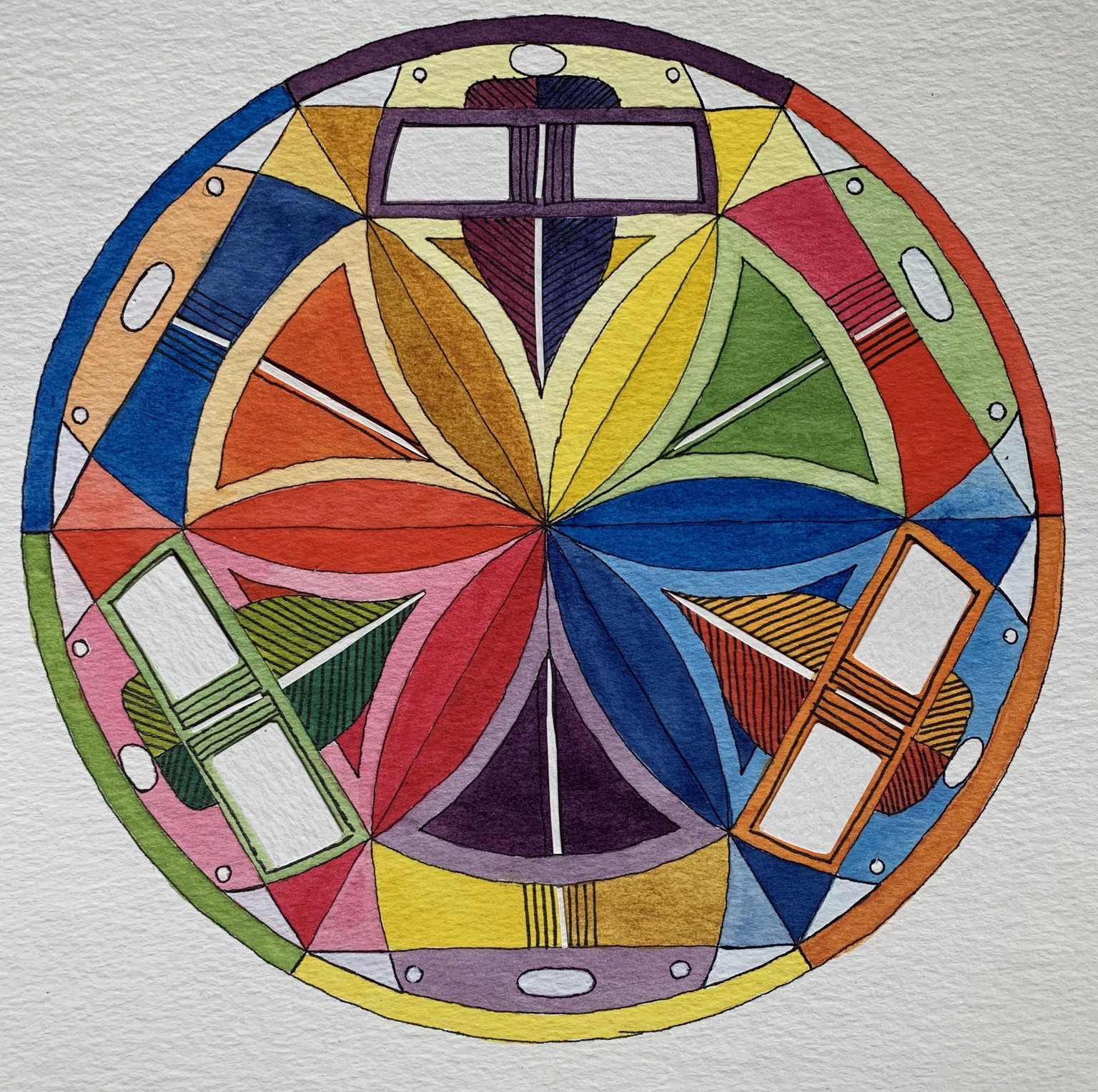 Complex Flower Petal Mandalas - Part 3 - image 7 - student project