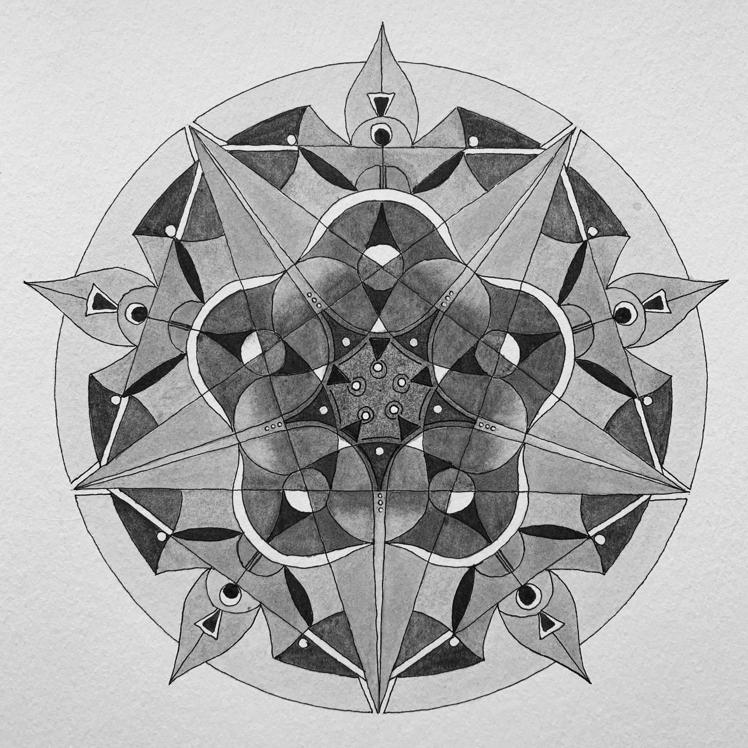 Pentagram Mandalas - image 5 - student project