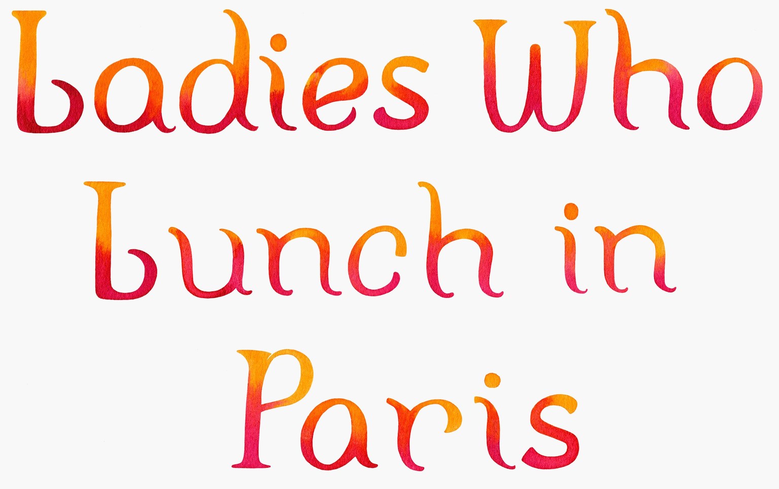 Ladies Who Lunch In Paris - image 4 - student project